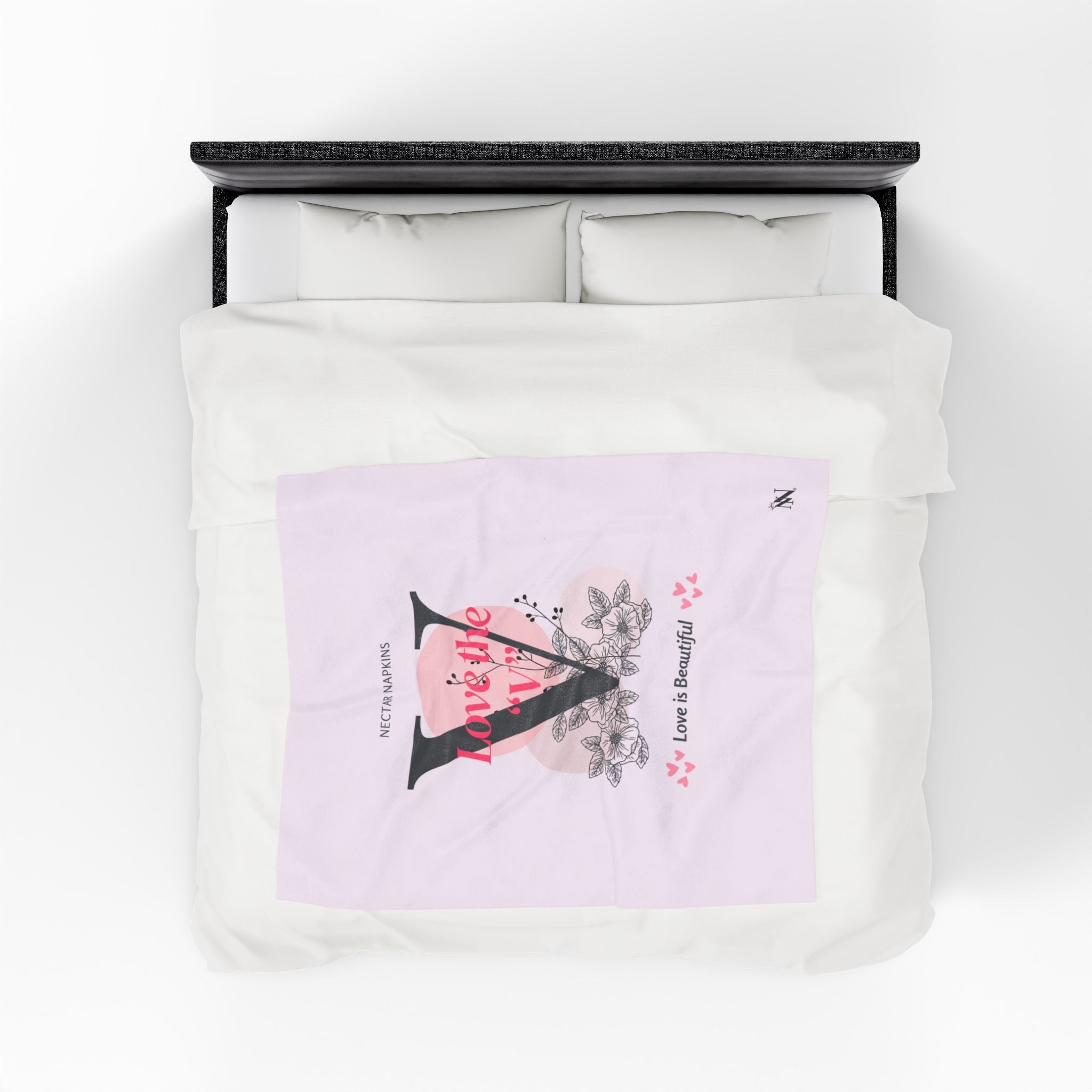 Love the ’V’ | Mix & Match Fun-Flirty Lovers’ Blankets