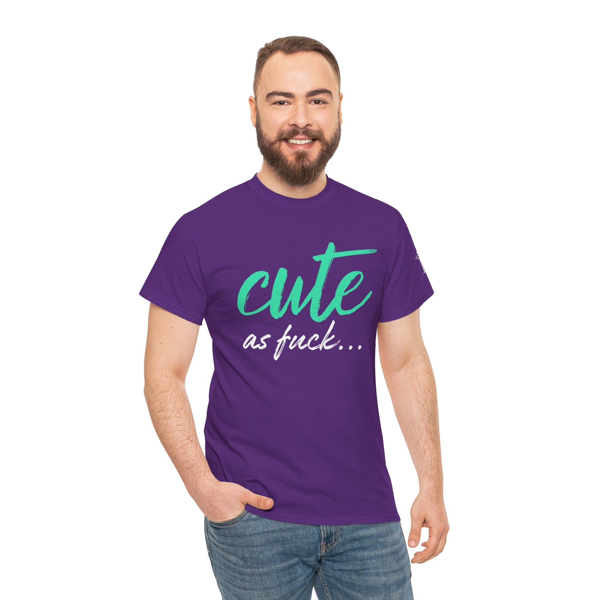 Cute As Fuck | Mix & Match 100% Cotton Unisex Fun-Flirty Lovers’ Tees