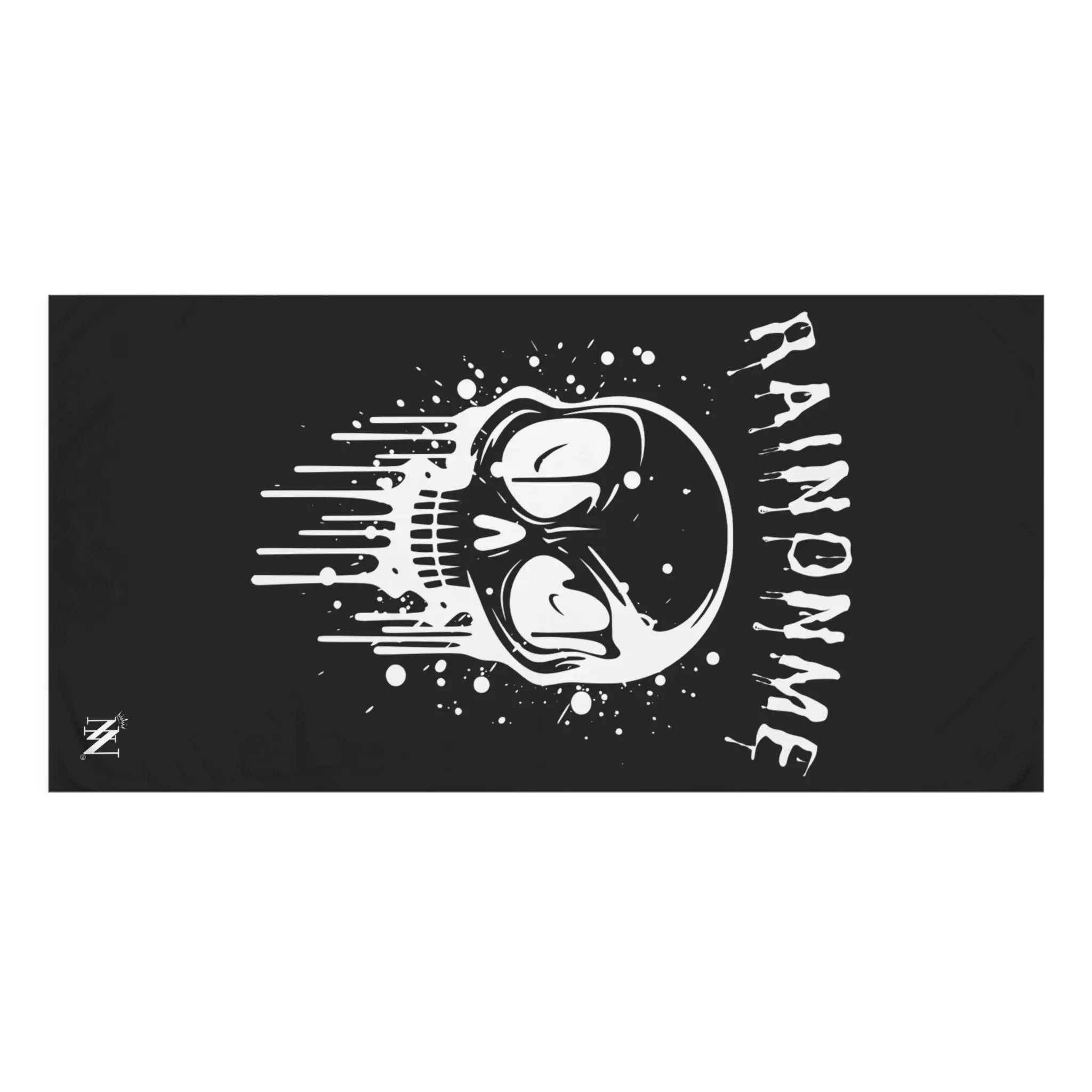 Rain On Me Splattered Skull | Nectar Napkins XL Fun-Flirty Lovers’ Towels