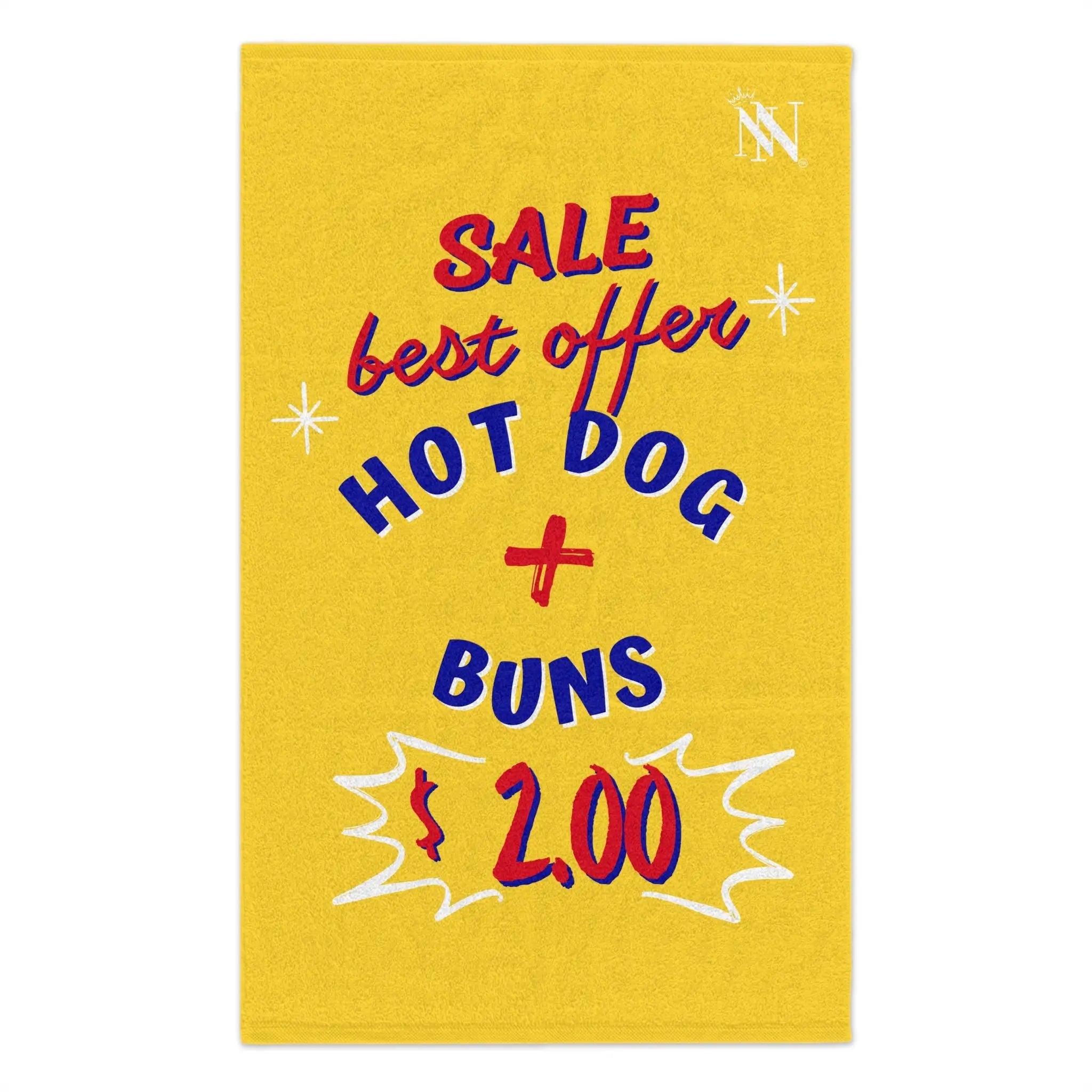 Hot Dog + Buns | Mix & Match Soft Fun-Flirty Lovers’ Towels