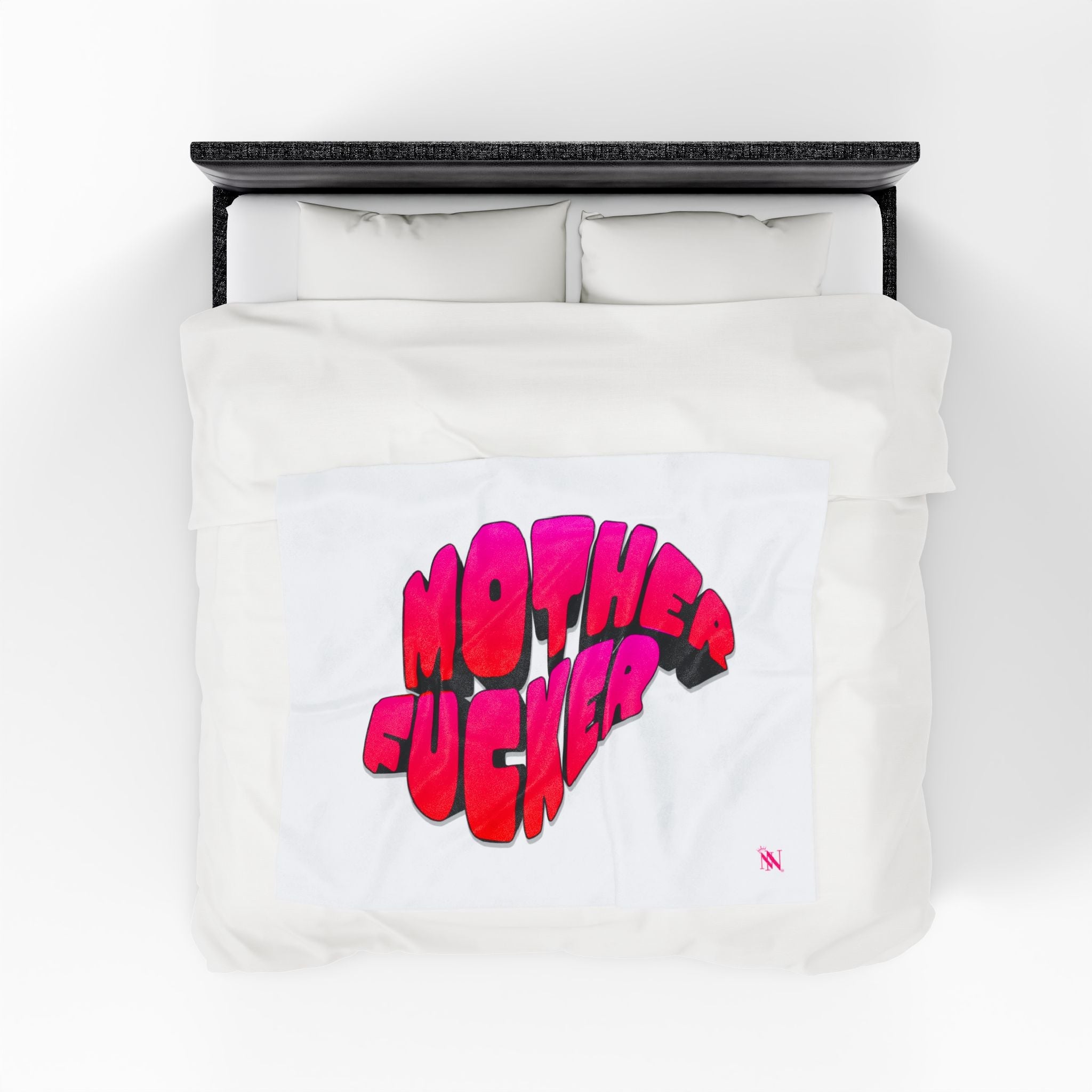 Mother Fucker | Mix & Match Velveteen Fun-Flirty Lovers’ Blankets