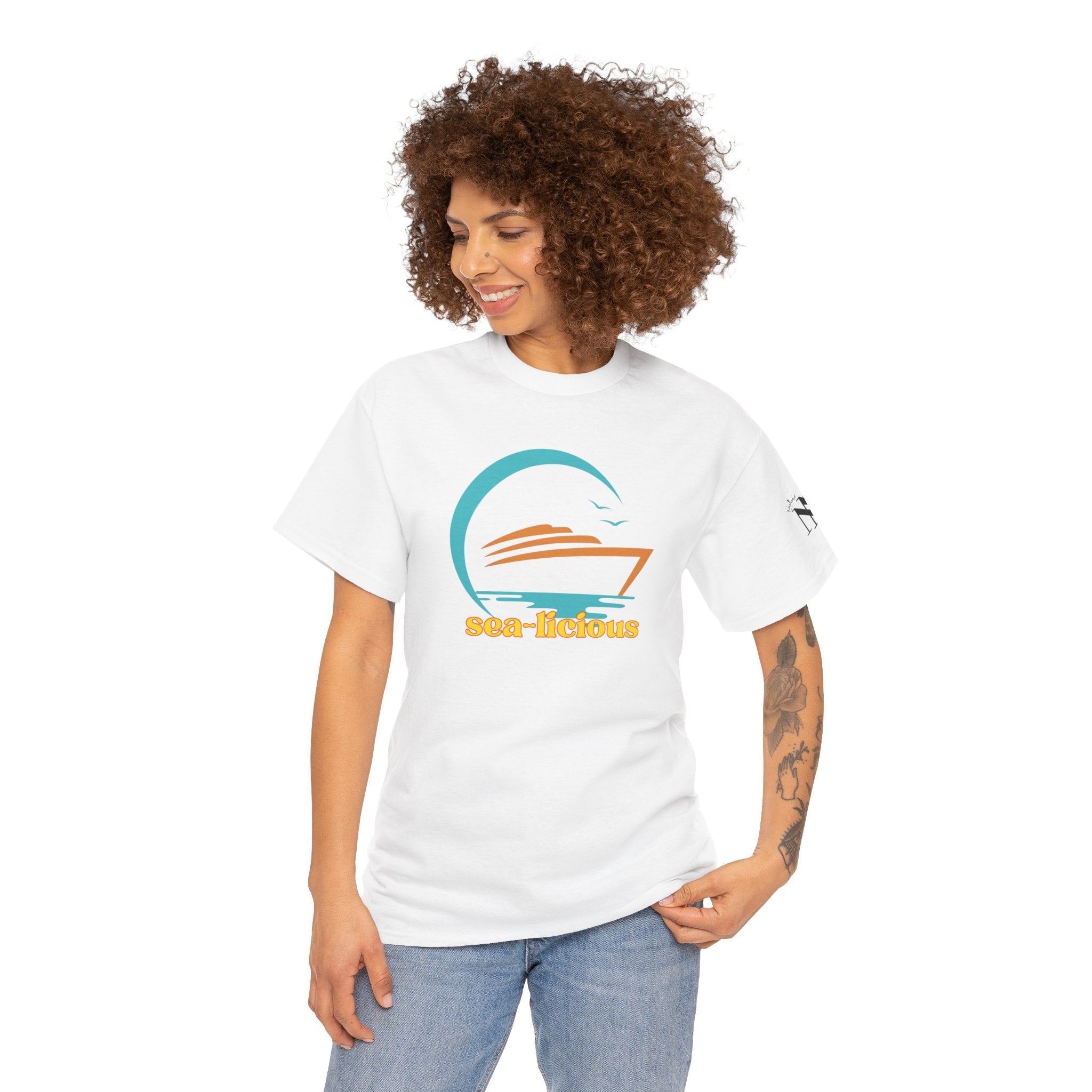 SEA-licious Vacation | Mix & Match 100% Cotton Unisex Fun-Flirty Lovers’ Tees