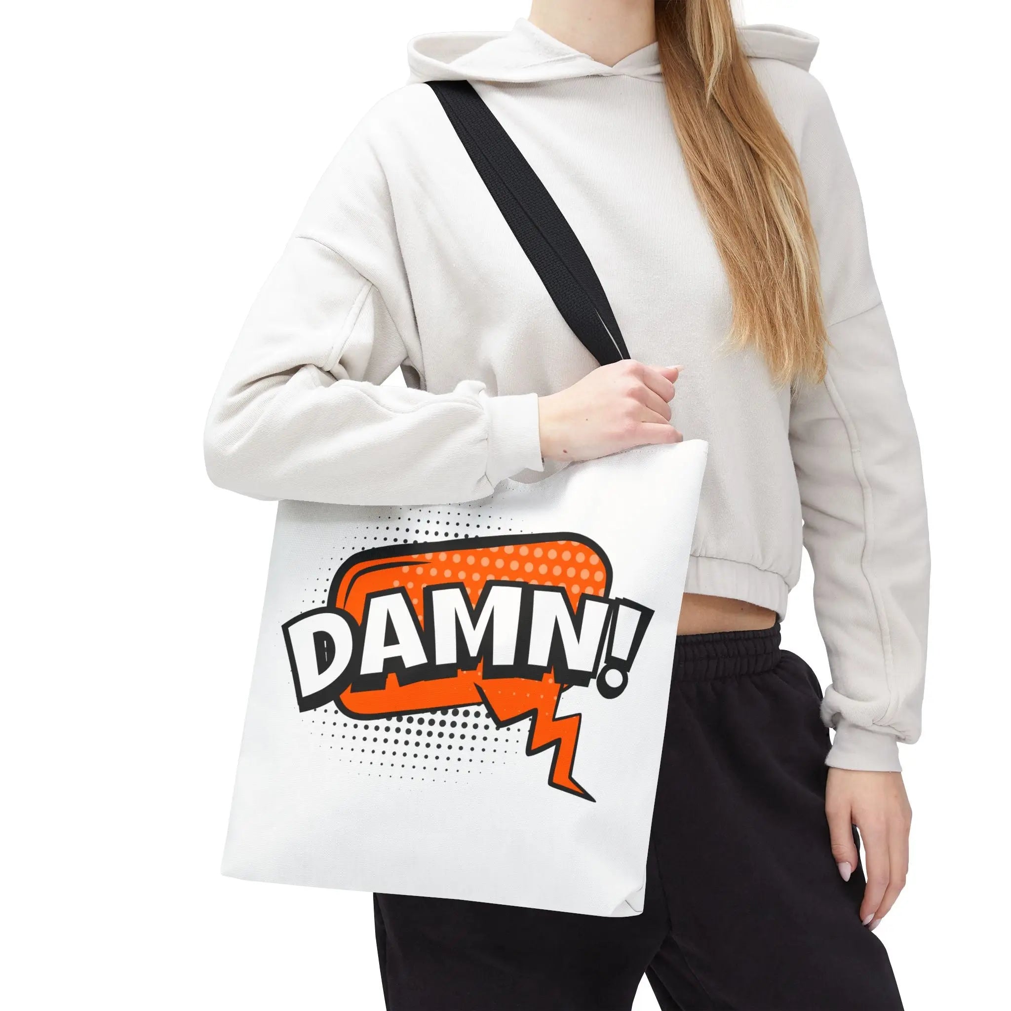 Thinking Damn! Cartoon Fun | Mix & Match Fun-Flirty Lovers’ Totes