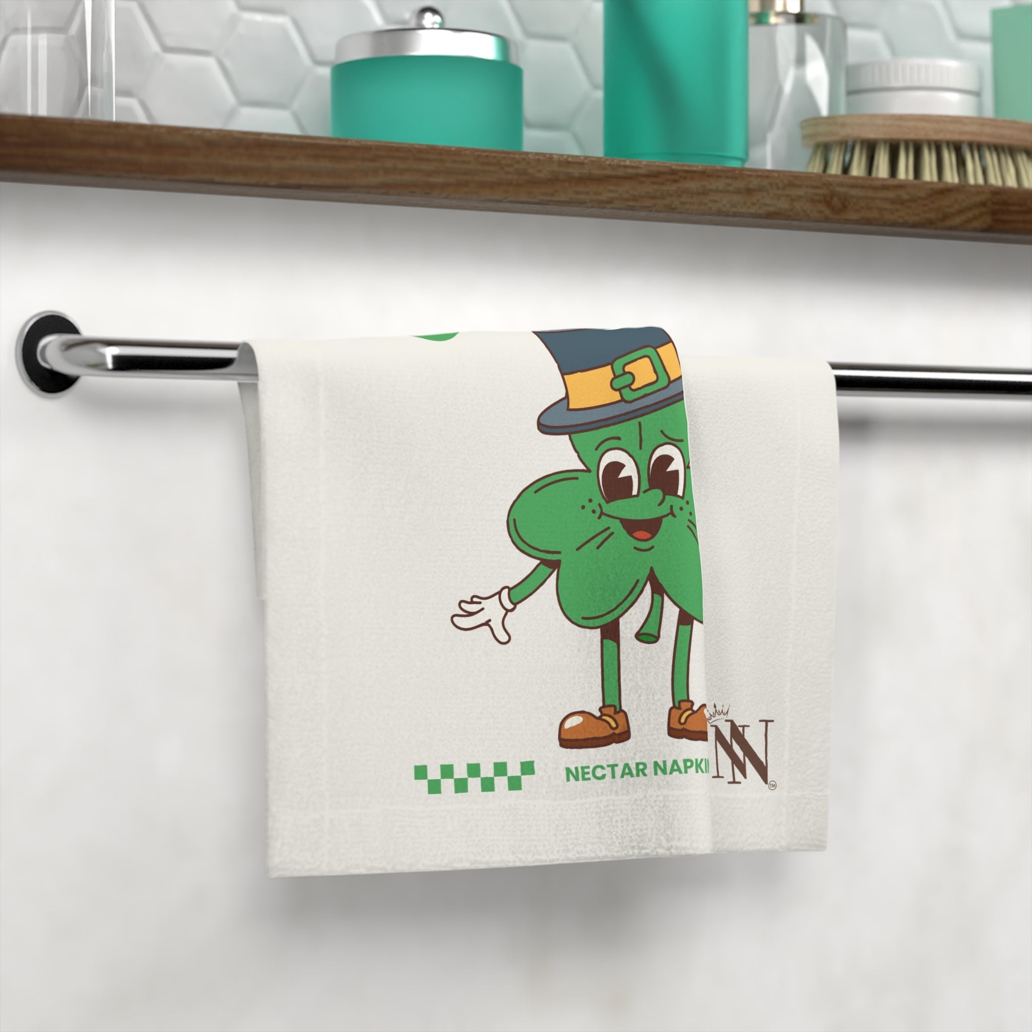 Get Lucky Shamrock St. Patrick’s Day | Mix & Match Lils’ Fun-Flirty Lovers’ Towels