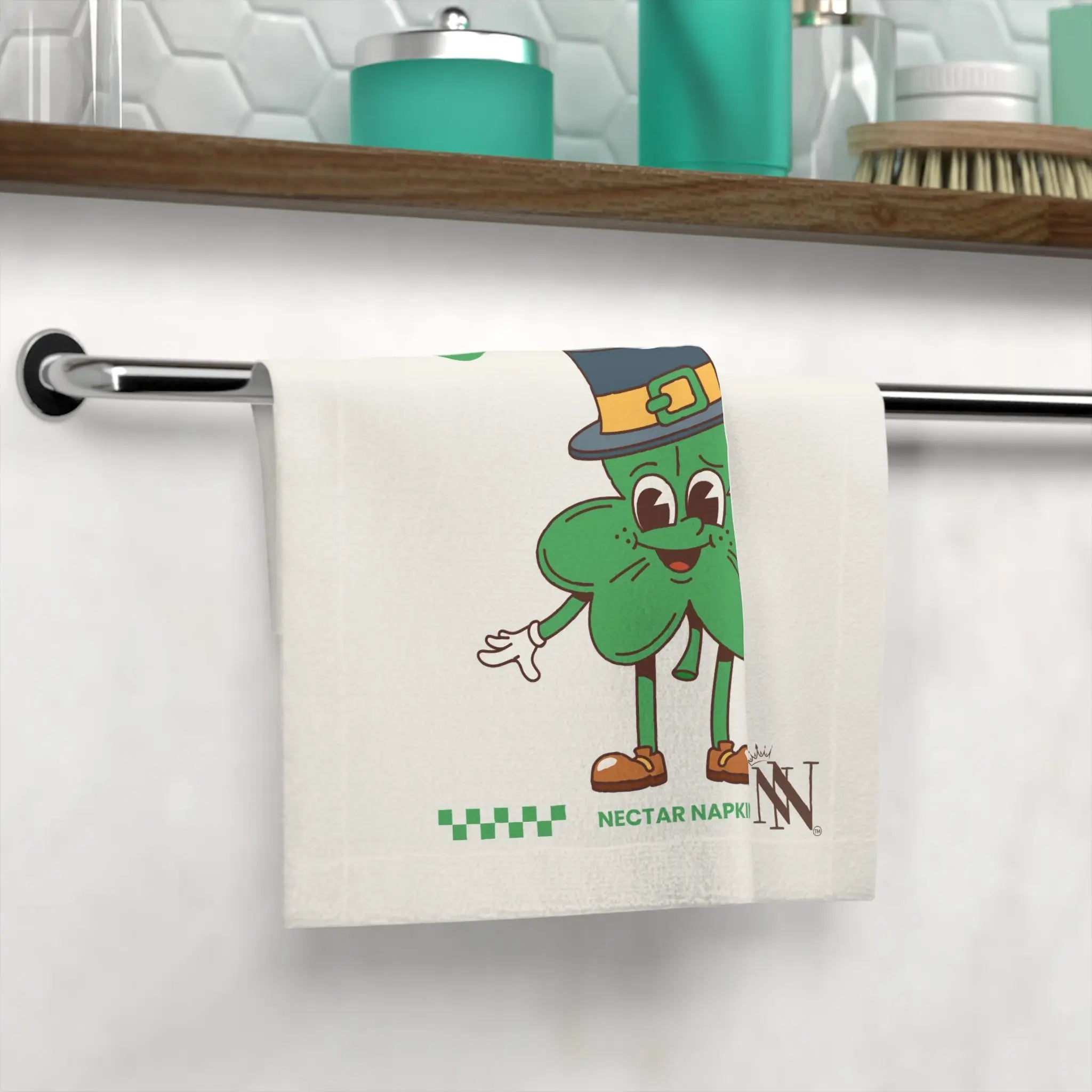 Get Lucky Shamrock St. Patrick’s Day | Mix & Match Lils’ Fun-Flirty Lovers’ Towels