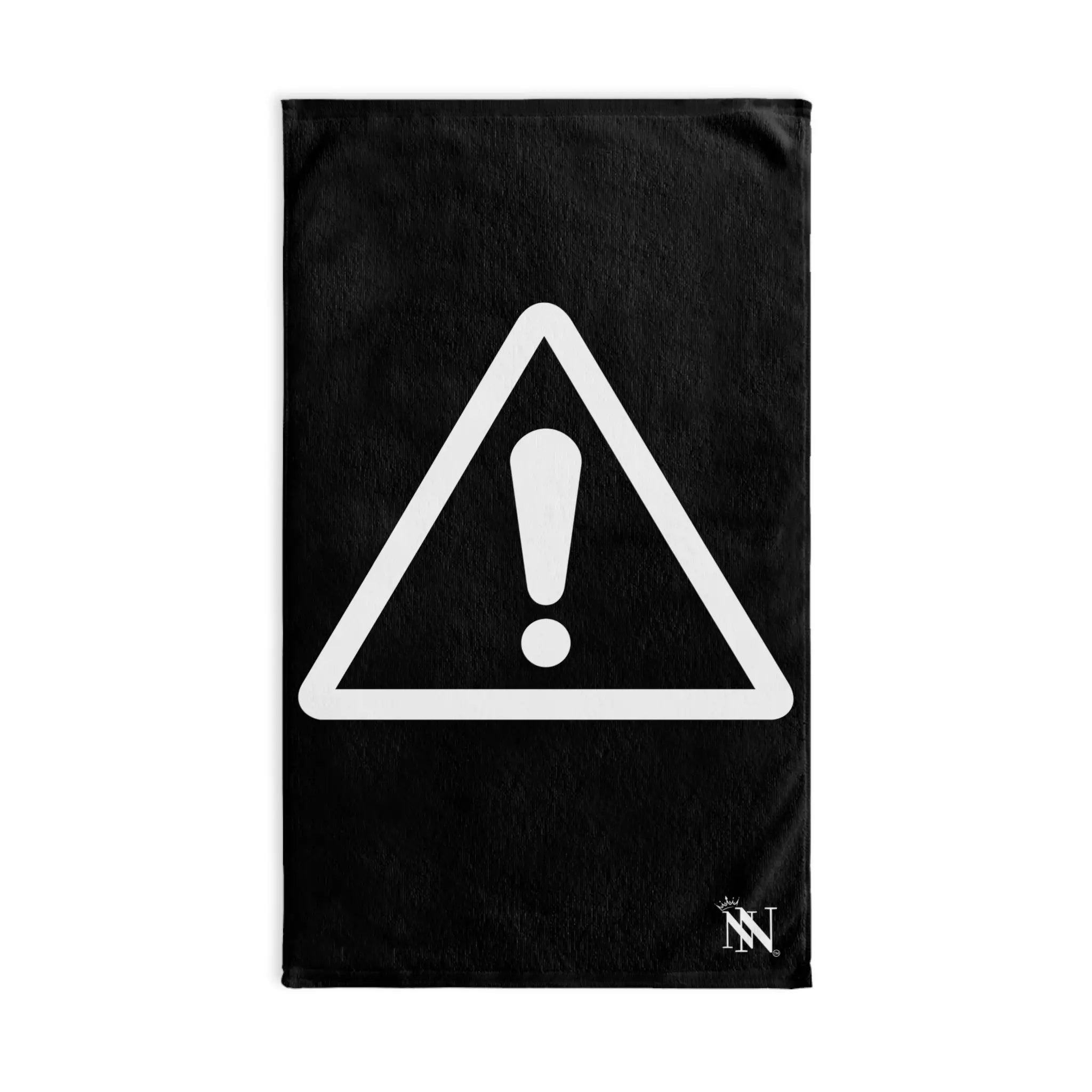Black and White Caution | Mix & Match Classic Fun-Flirty Lovers’ Towels