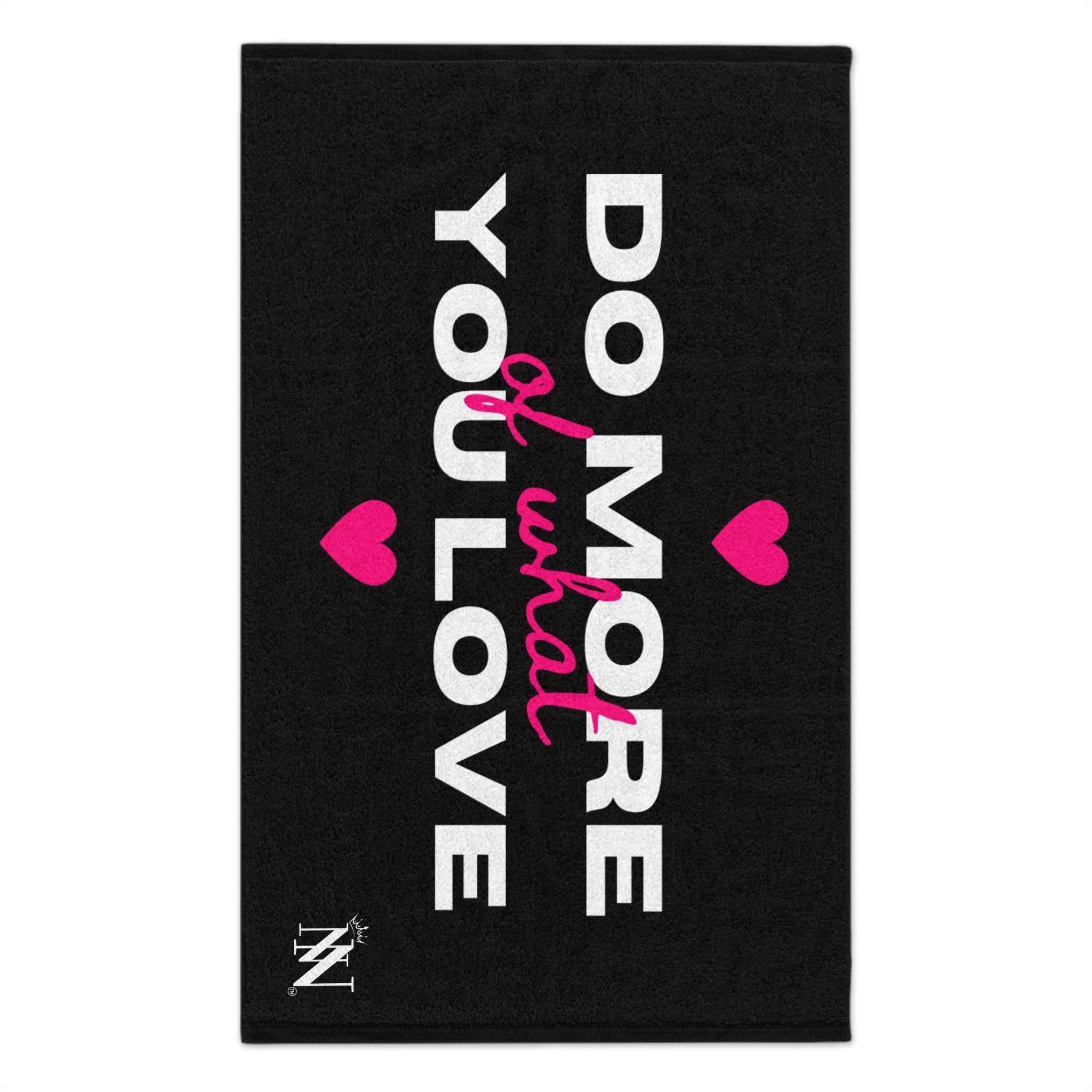 Do More of What You Love Hearts Sex Towel