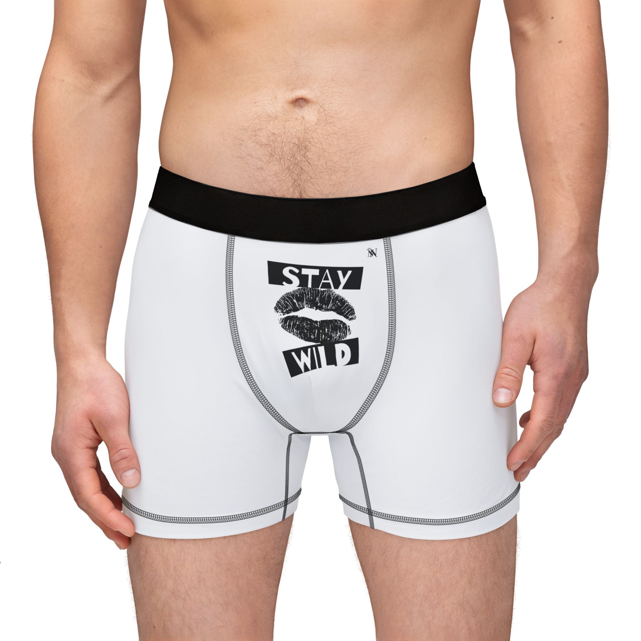 Stay Wild Lover | Mix & Match Men’s Fun-Flirty Lovers’ Boxer Briefs
