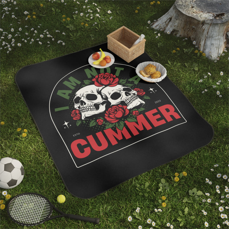 I Am Not a Cummer | Mix Match Fun-Flirty Lovers’ Water-Resistant Blankets