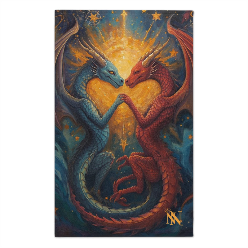 Written In the Stars Dragon Fantasy | Mix & Match Soft Fun-Flirty Lovers’ Towels