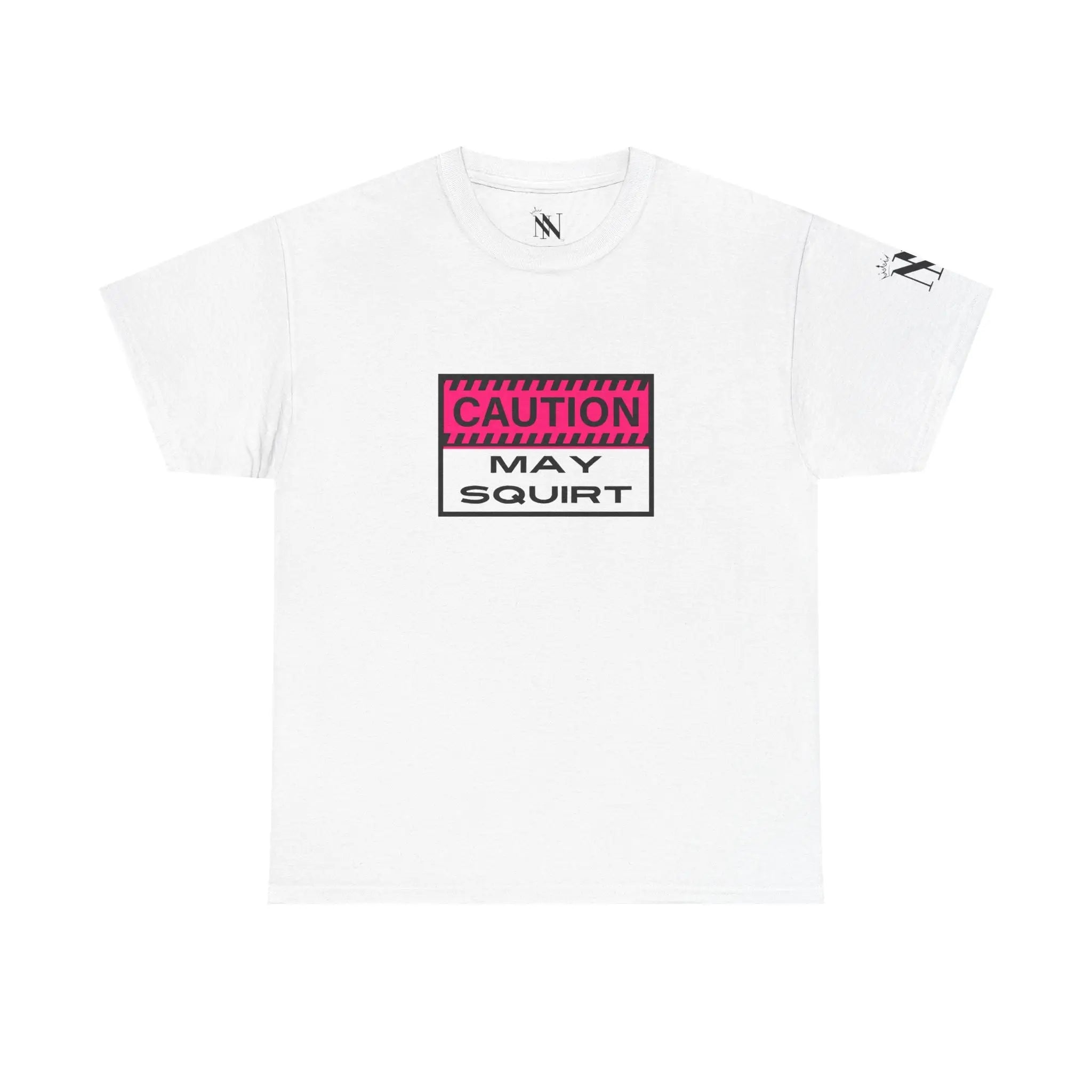 Caution: May Squirt | Mix & Match Cotton Unisex Fun-Flirty Lovers’ T-Shirts