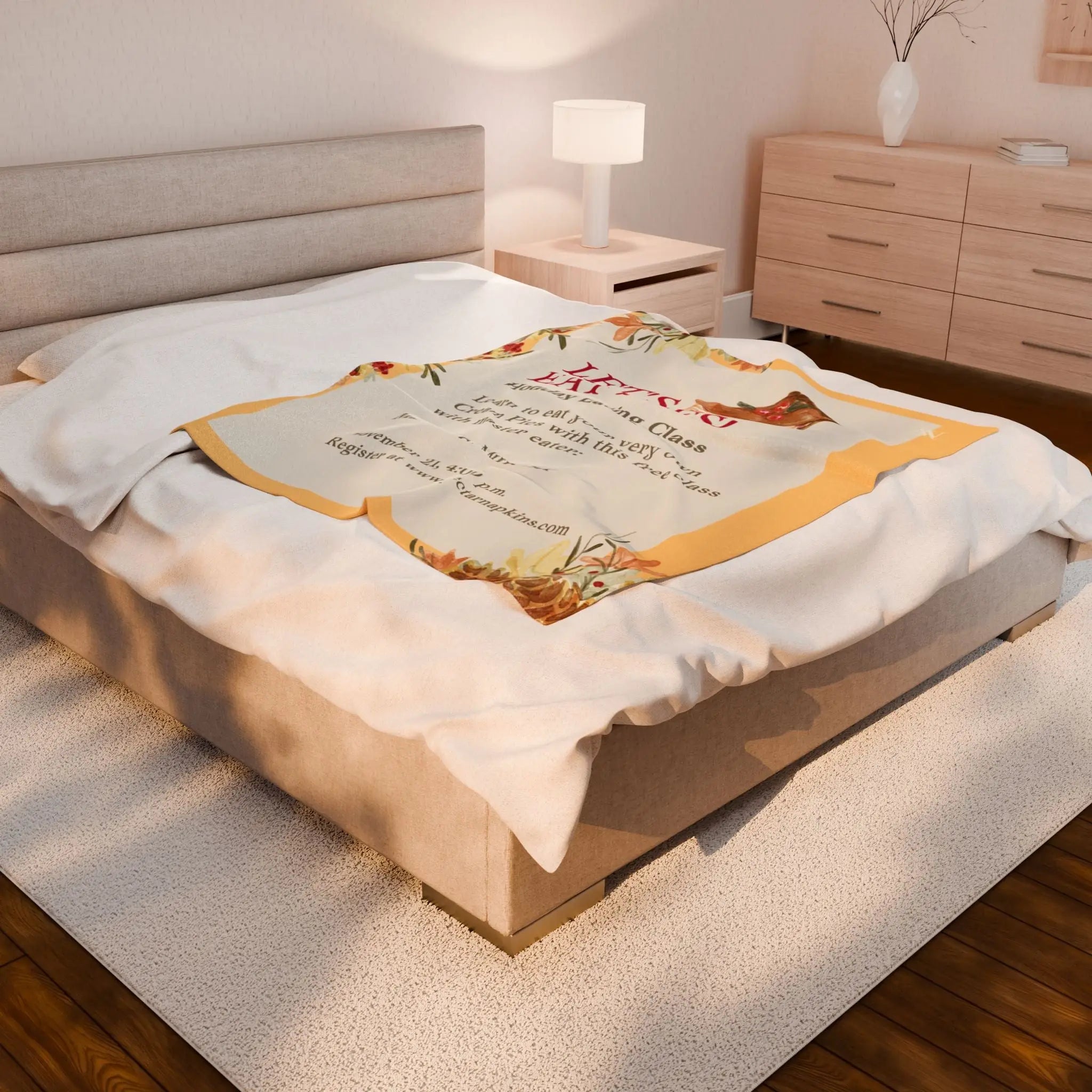 Let’s Eat Pies | Mix & Match Fun-Flirty Lovers’ Blankets
