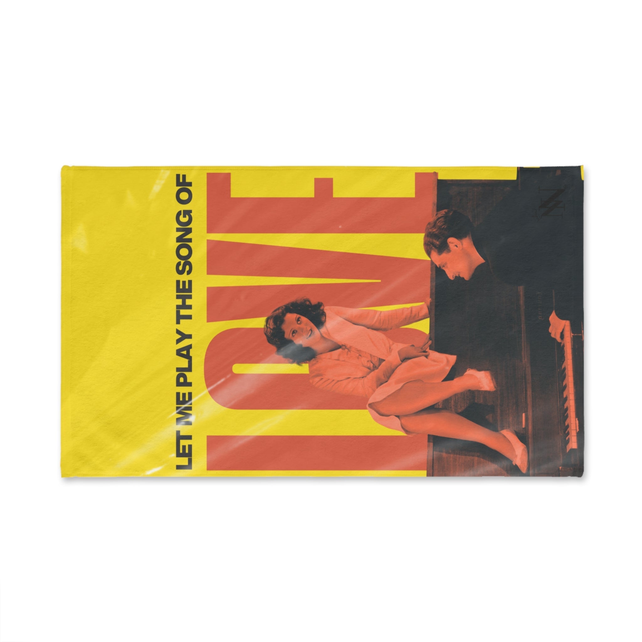 Let Me Play the Song of Love | Mix & Match Original Fun-Flirty Lovers’ Towels