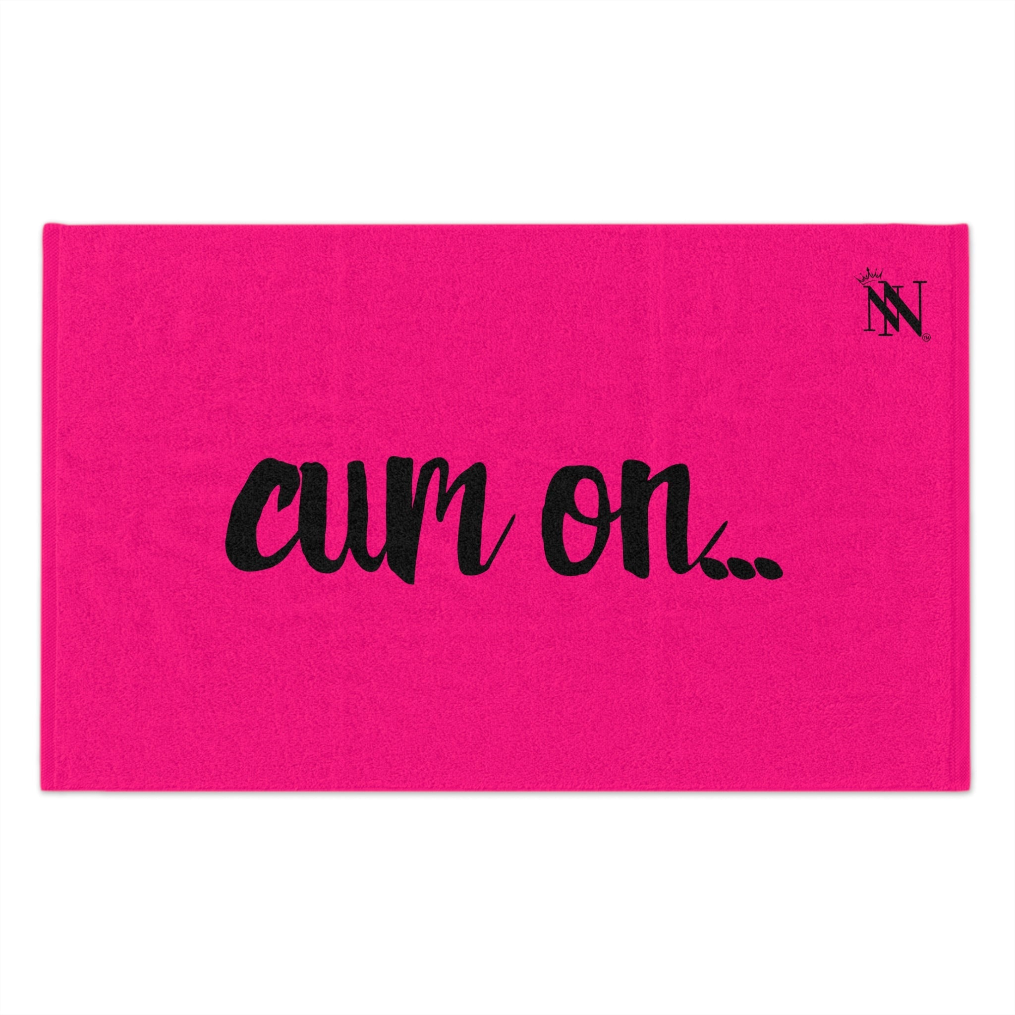 Cum On... Signature Pink | Mix & Match Soft Fun-Flirty Lovers’ Towels