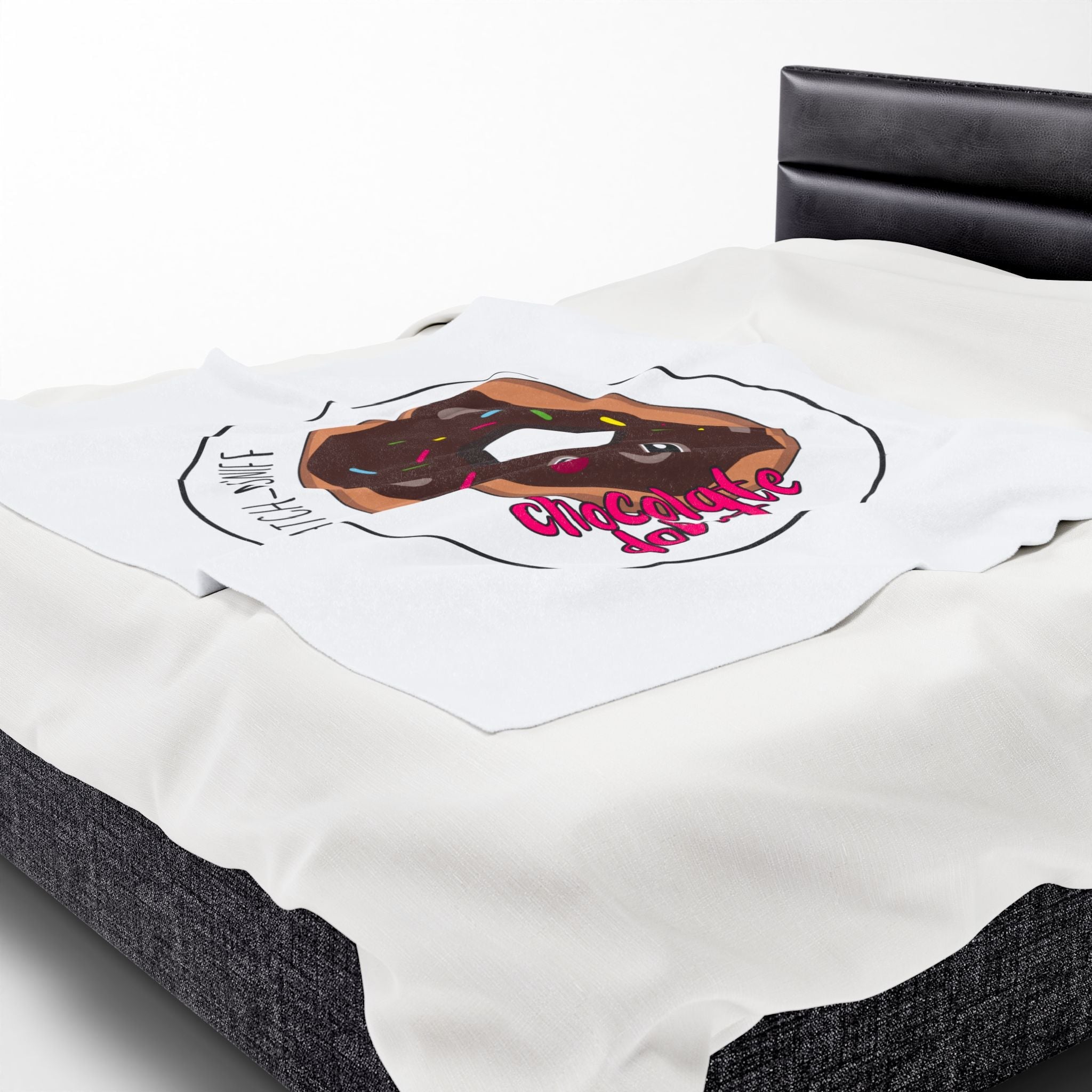 Chocolate Donut Scratch N Sniff | Mix & Match Fun-Flirty Lovers’ Blankets