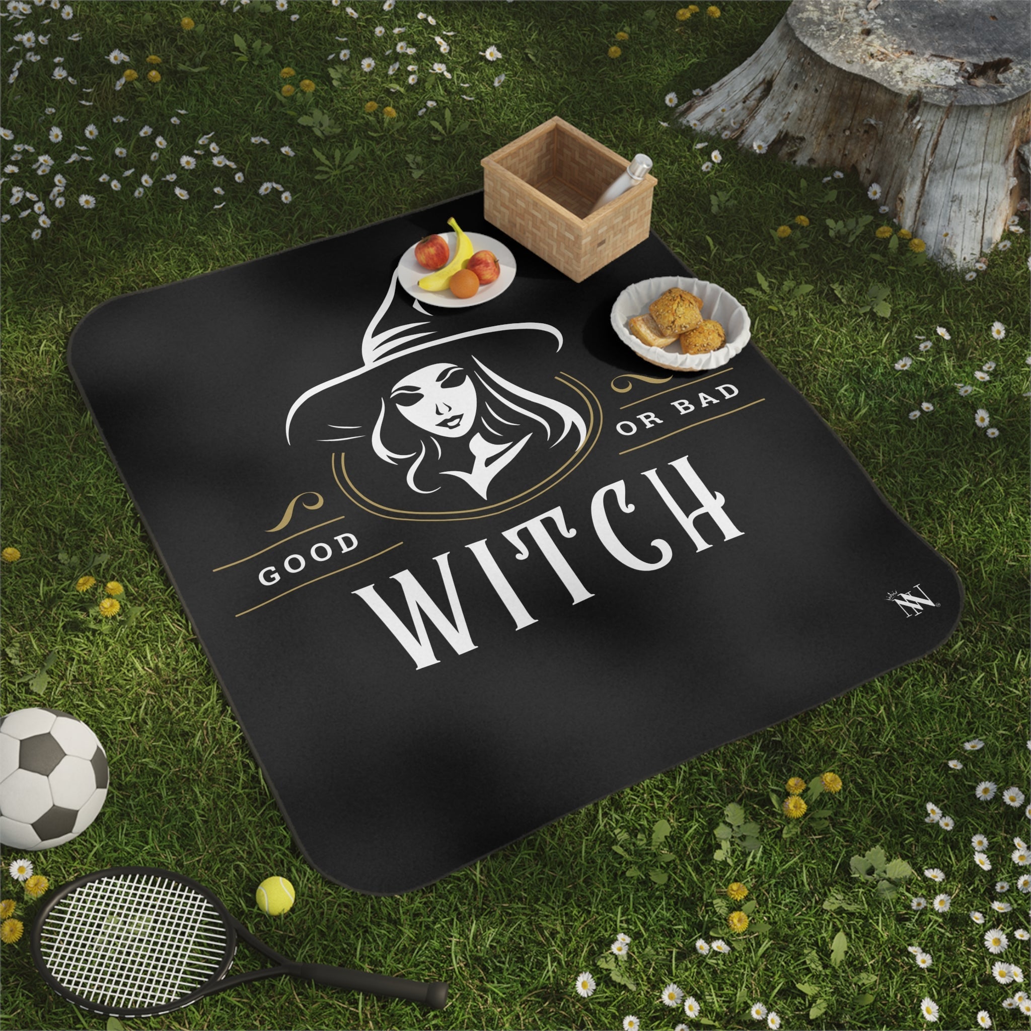 Good or Bad Witch | Mix Match Fun-Flirty Lovers’ Water-Resistant Blankets