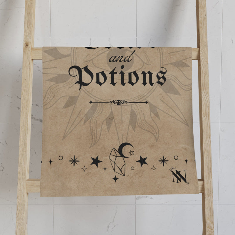 Brews and Potions | Mix & Match Classic Fun-Flirty Lovers’ Towels