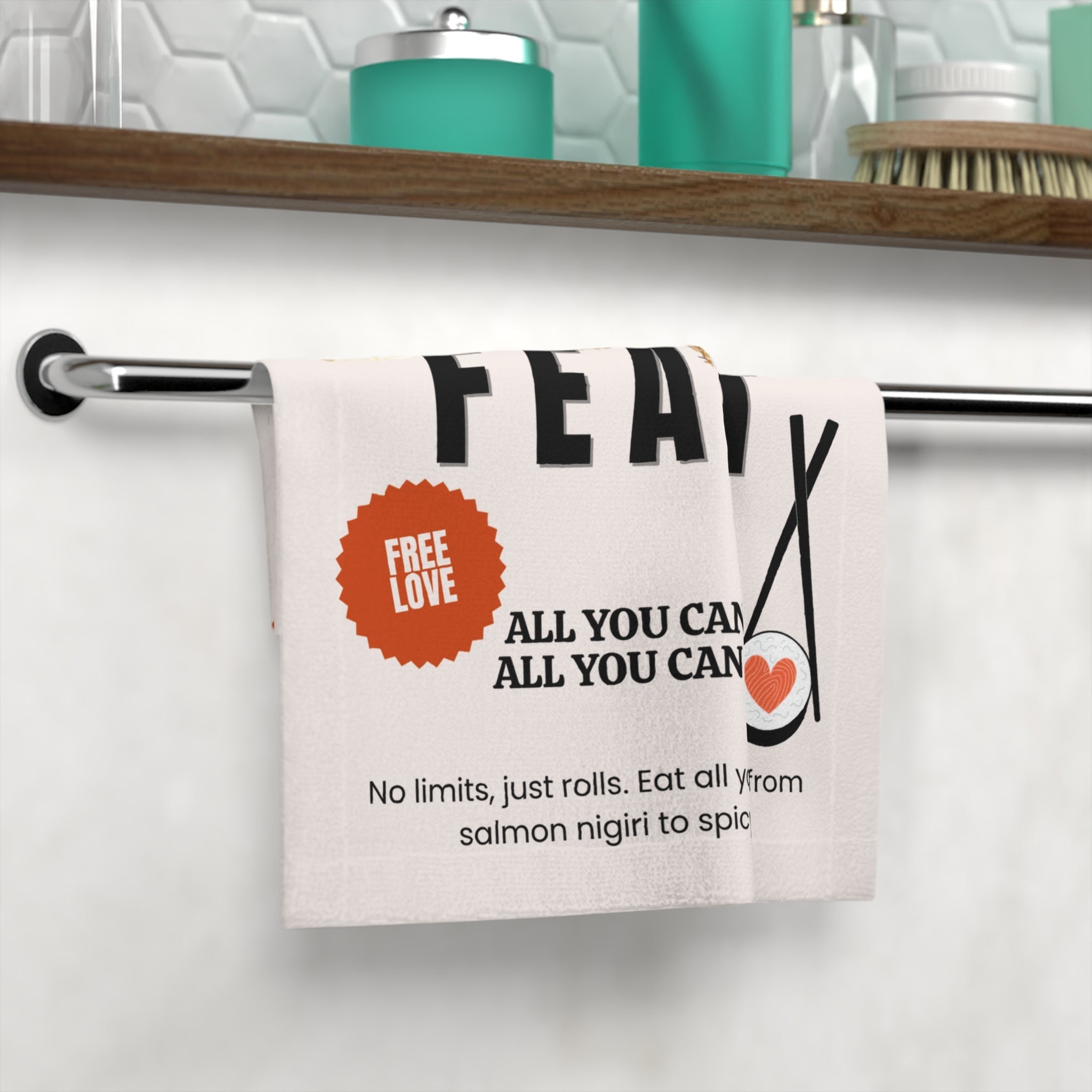 Sushi Feast | Mix & Match Lils’ Fun-Flirty Lovers’ Towels