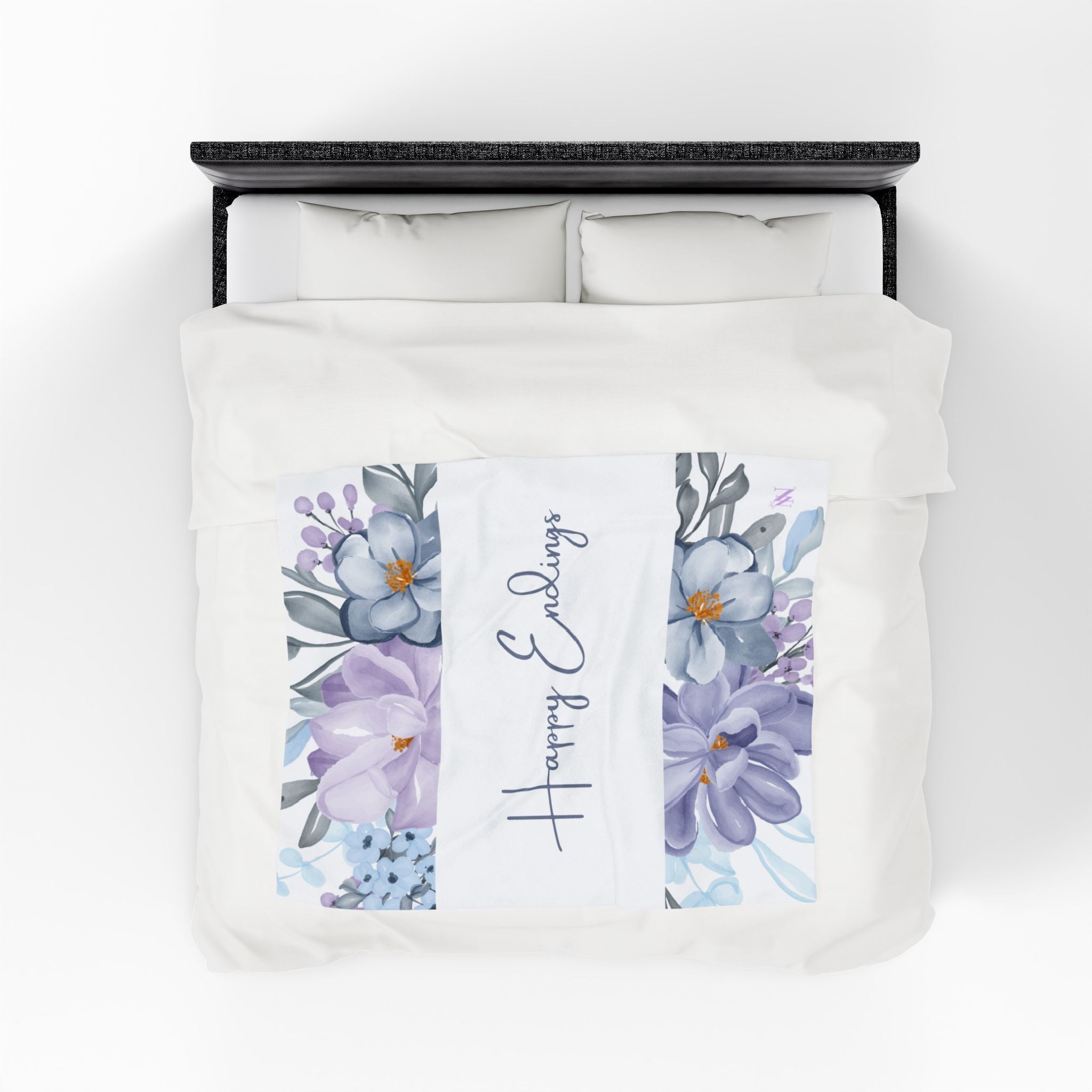 Happy Endings Floral | Mix & Match Fun-Flirty Lovers’ Blankets