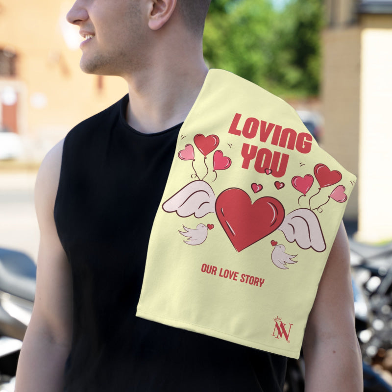 Loving You | Mix & Match Soft Fun-Flirty Lovers’ Towels