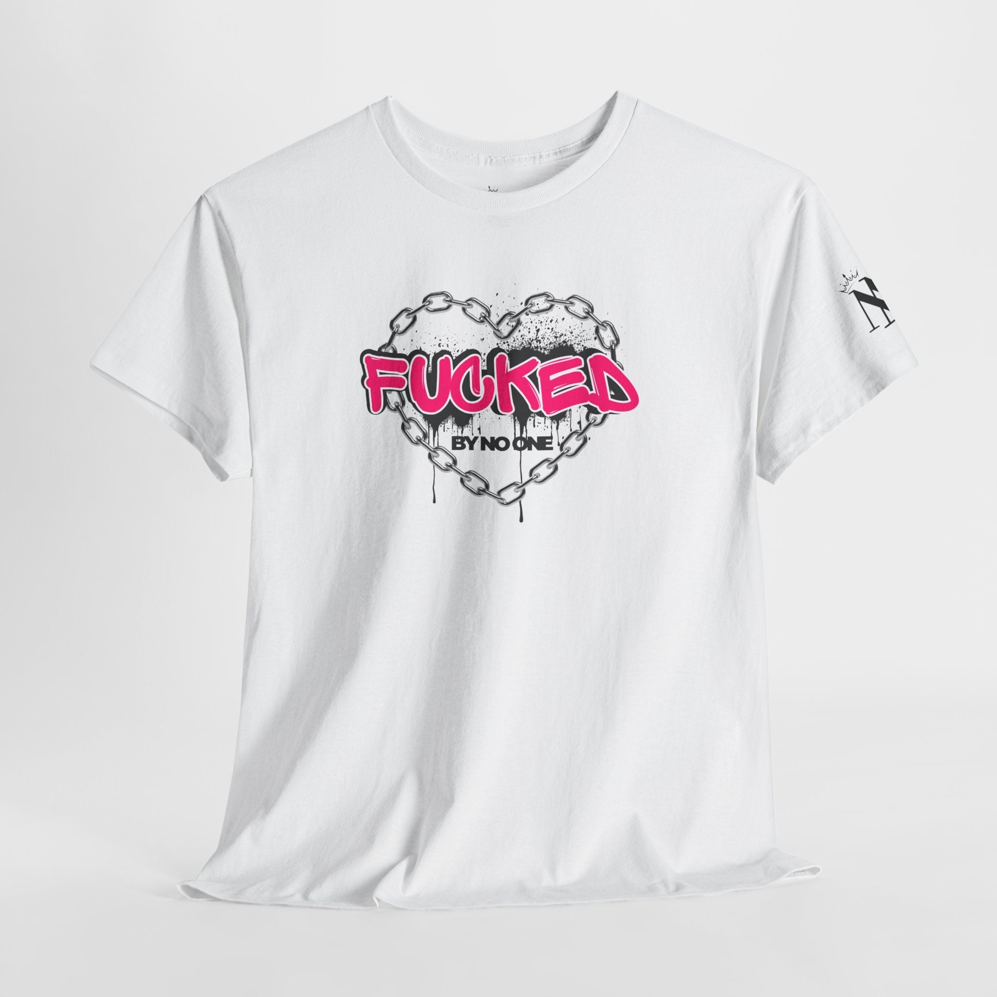 Fucked By No One Couples Sex Gifts 100% Cotton T-Shirt