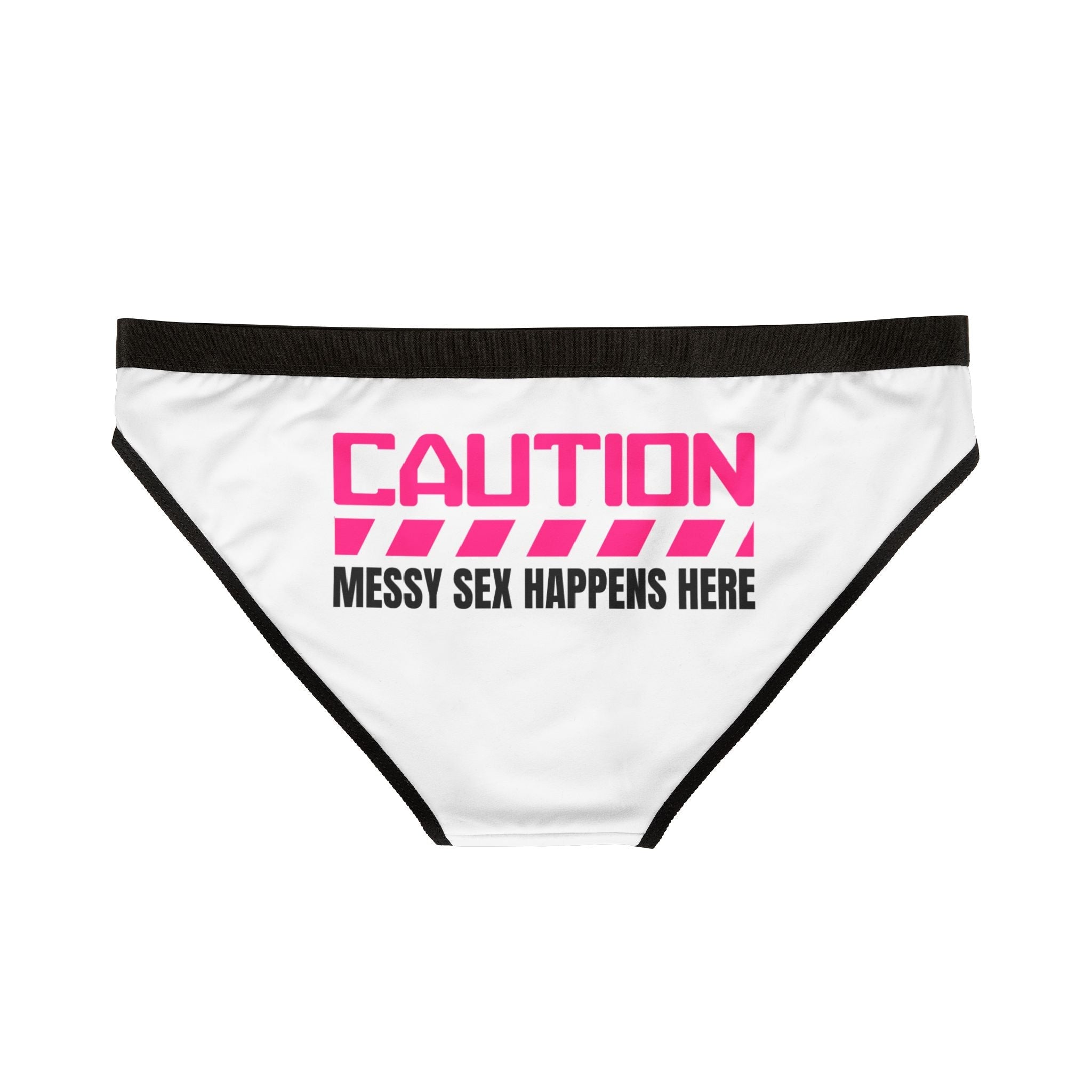 Caution: Messy Sex Happen Here | Mix & Match Women’s Fun-Flirty Lovers’ Panties