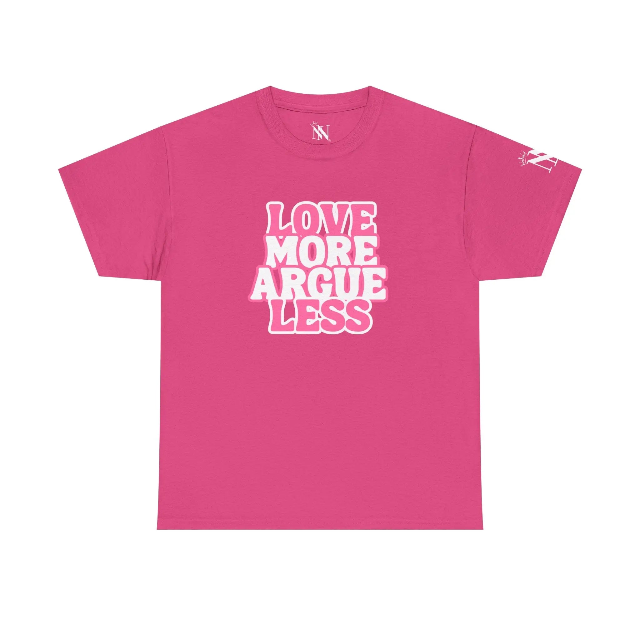 Love More Argue Less Sex Gifts Graphic T-Shirt