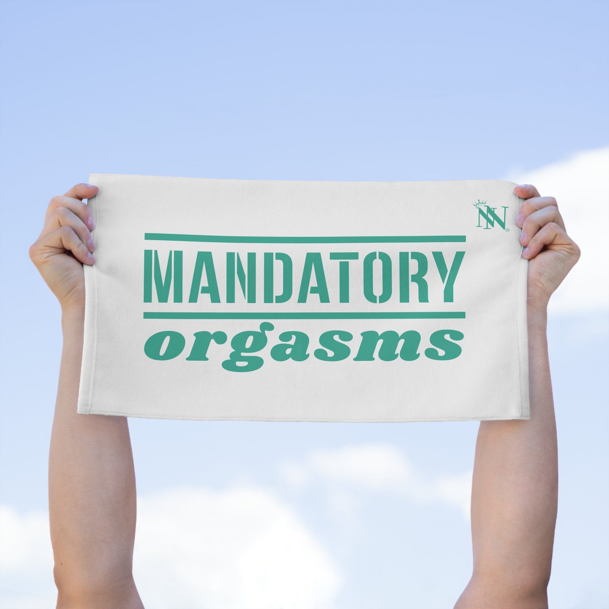 Mandatory Orgasms | Mix & Match Soft Fun-Flirty Lovers’ Towels