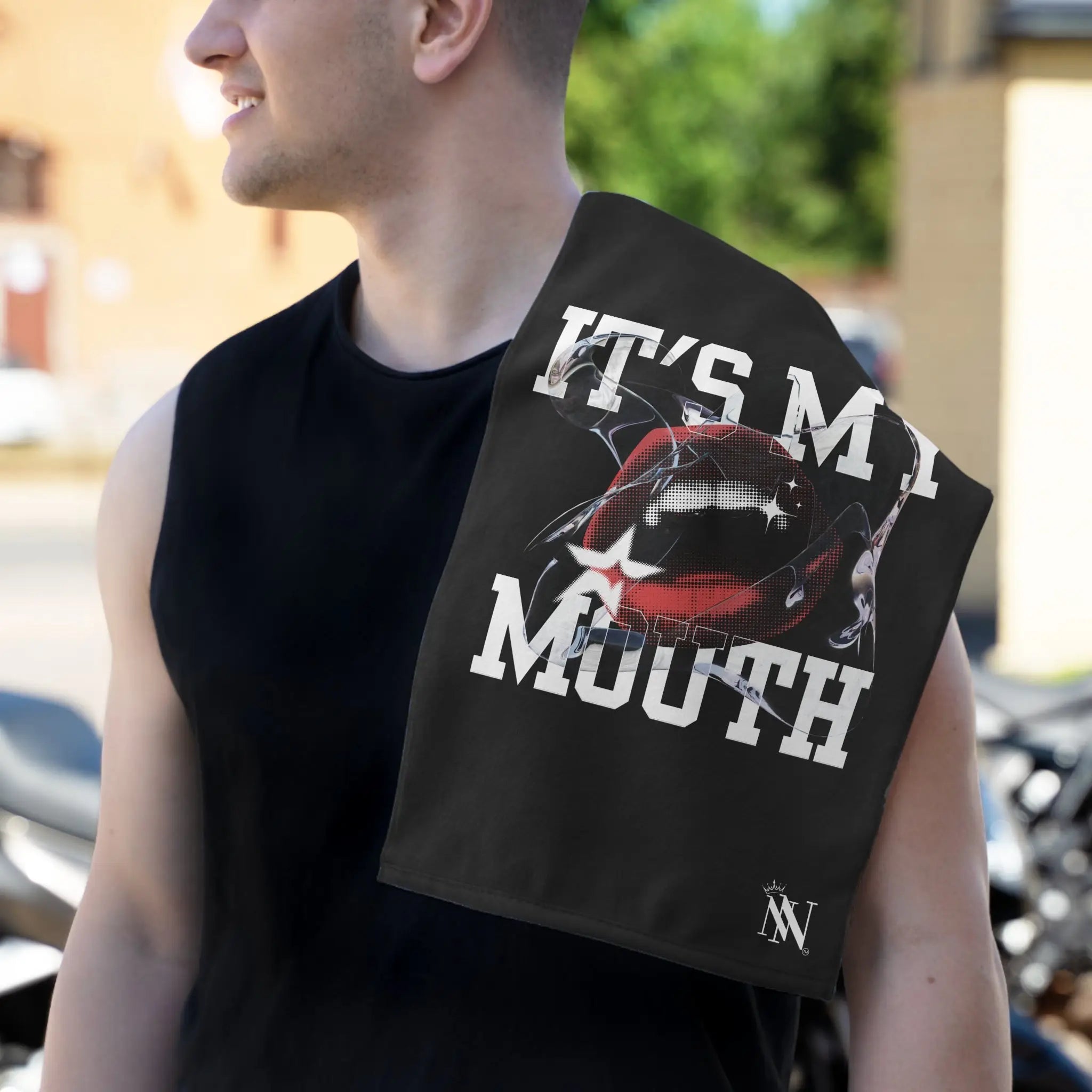 It’s My Mouth | Mix & Match Soft Fun-Flirty Lovers’ Towels
