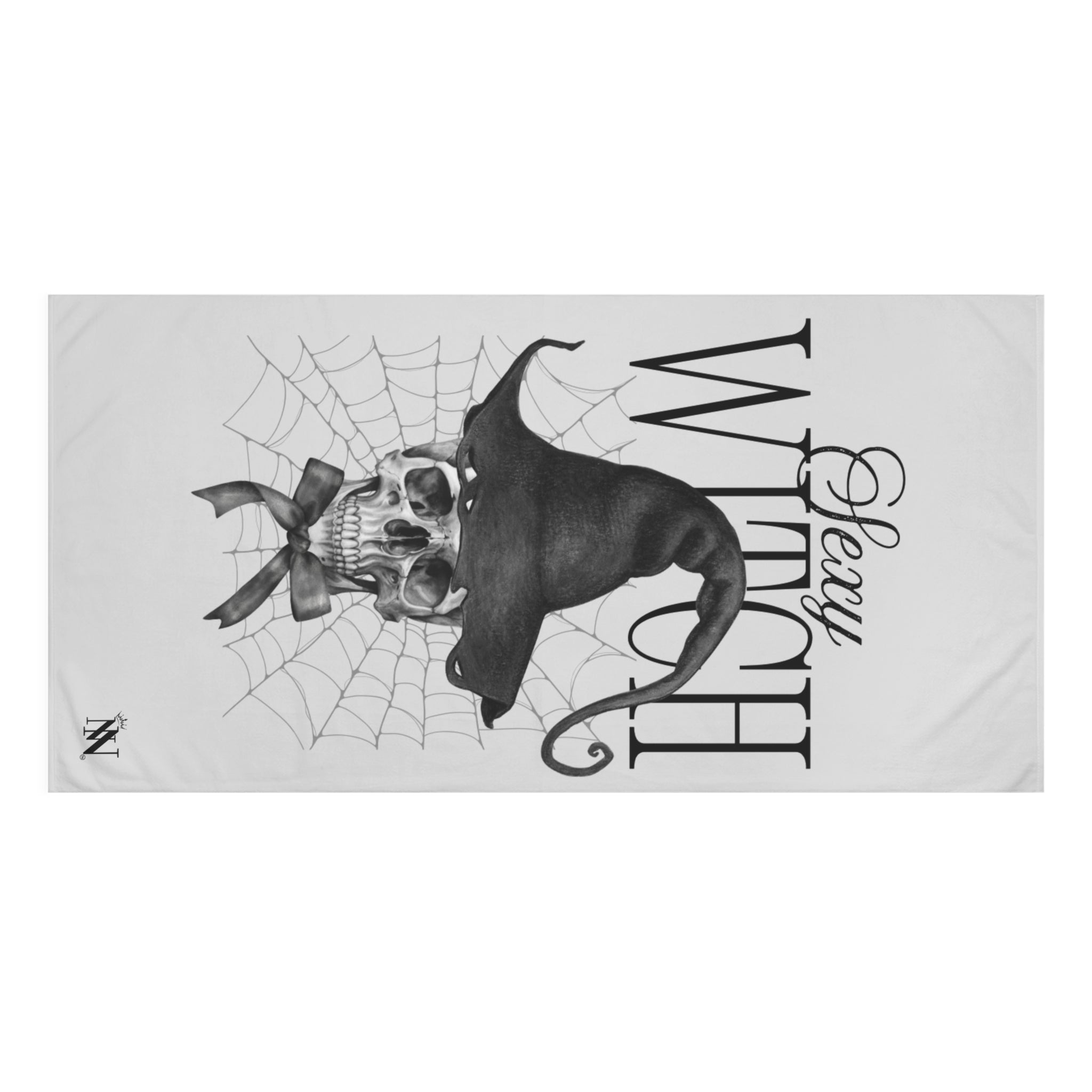 Sexy Witch Skull Extra Large Towel for Sex