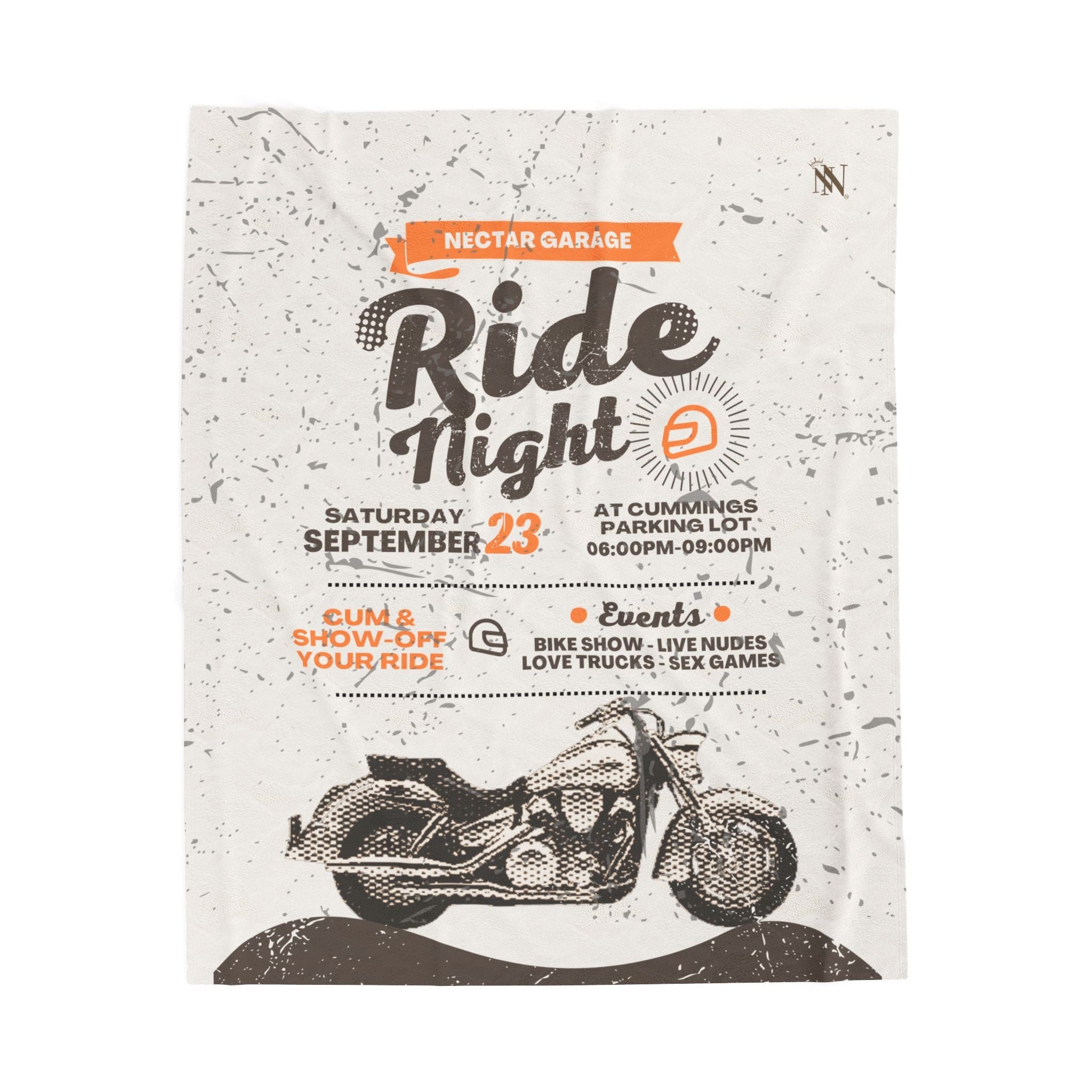 Ride Night | Mix & Match Fun-Flirty Lovers’ Blankets