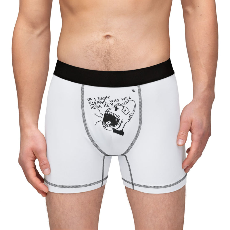 If I Don’t Scream | Mix & Match Men’s Fun-Flirty Lovers’ Boxer Briefs