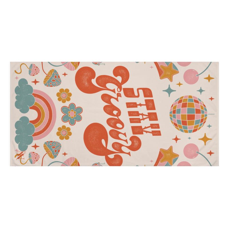 Stay Groovy Vintage Boho | Mix & Match XL Fun-Flirty Lovers’ Towels