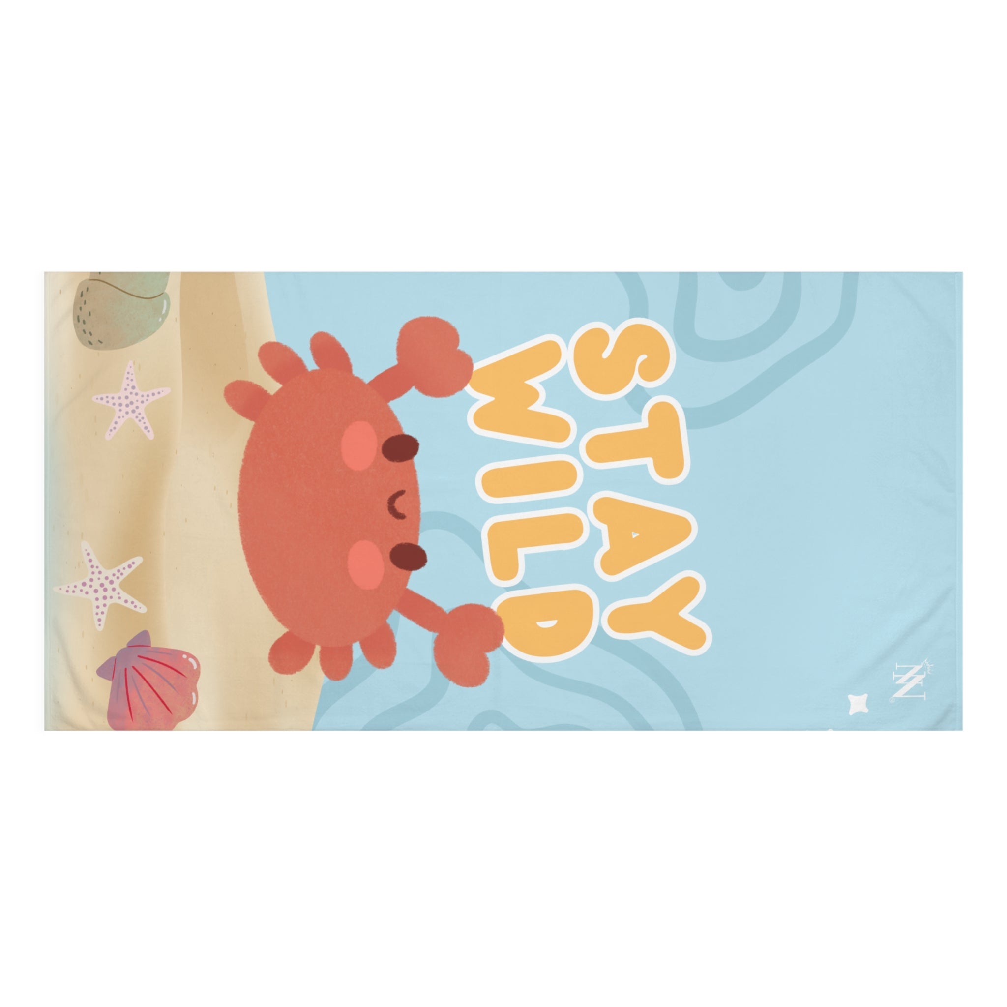 Stay Wild Cute Crab | Mix & Match XL Fun-Flirty Lovers’ Towels
