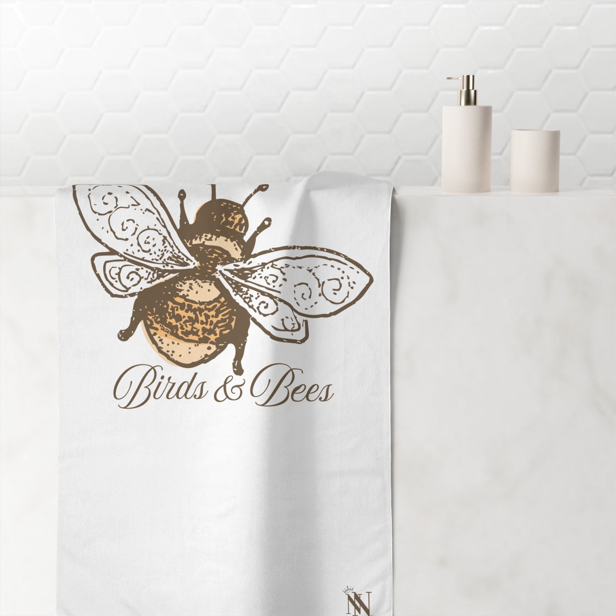 Birds & Bees | Mix & Match Naughty XL Fun-Flirty Lovers’ Towels