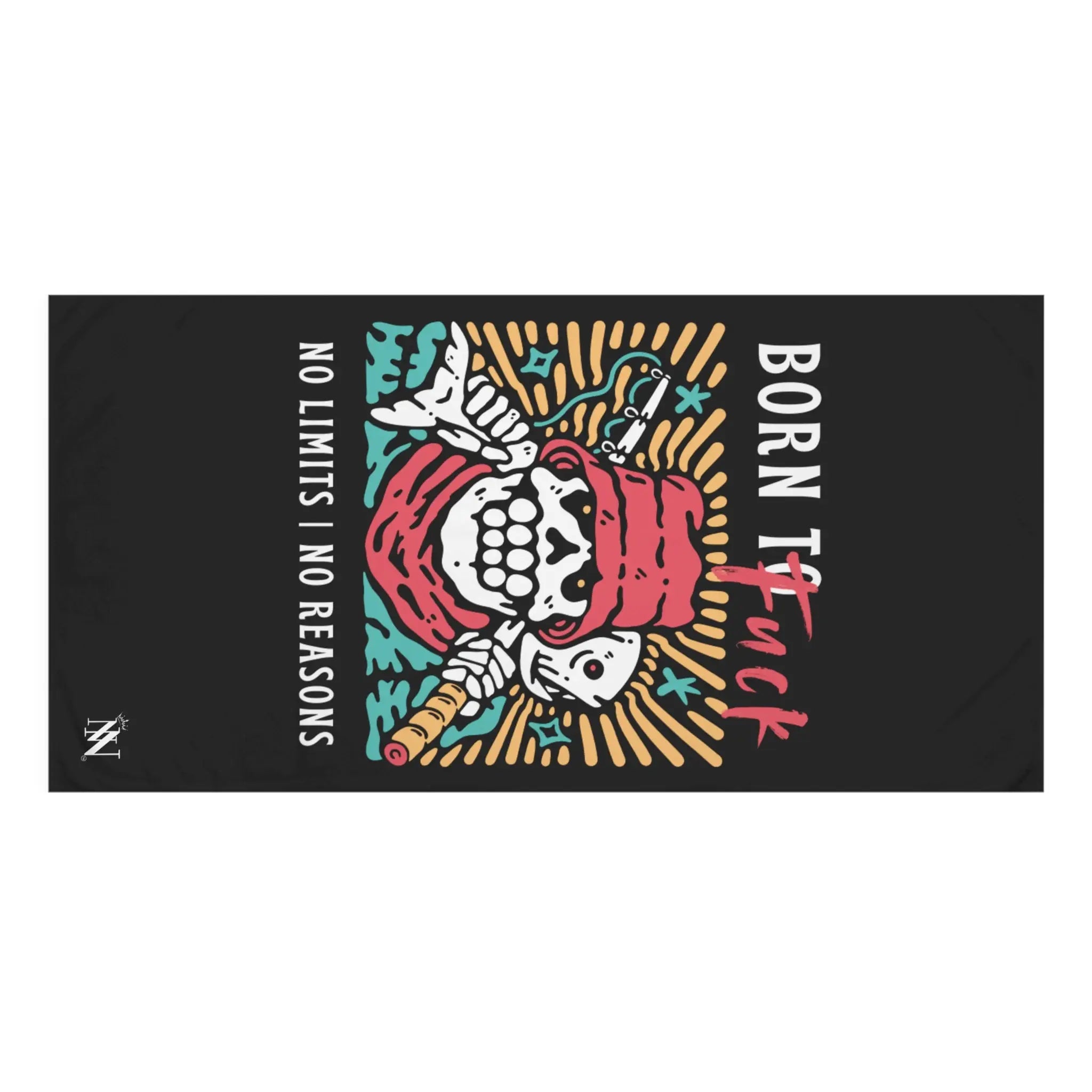 Born to Fuck No Reasons Large Sex Towel