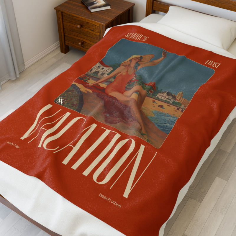 Summer Coast 26’ | Mix & Match Soft Fun-Flirty Lovers’ Blankets