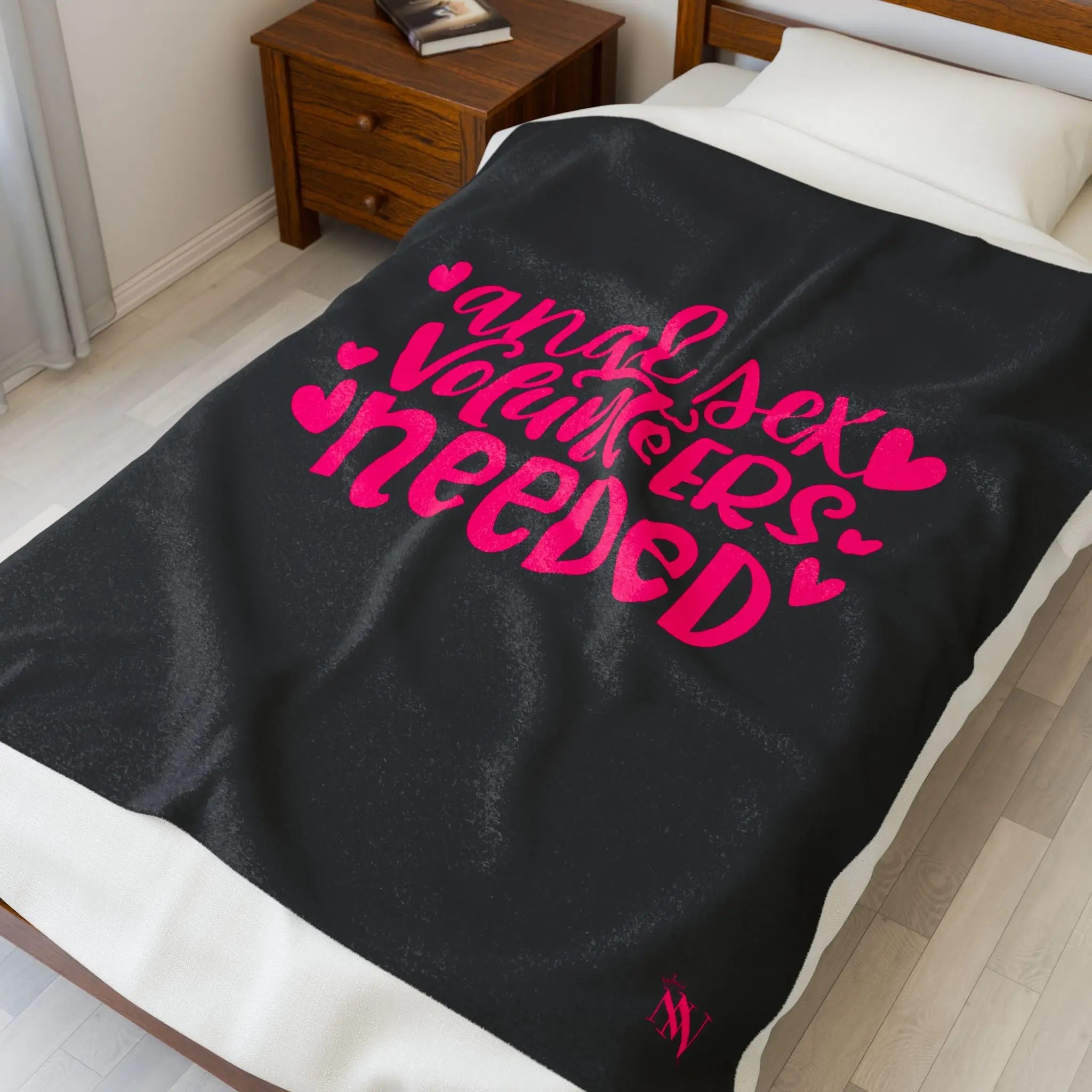 Anal Sex Volunteers Needed | Mix & Match Fun-Flirty Lovers’ Blankets