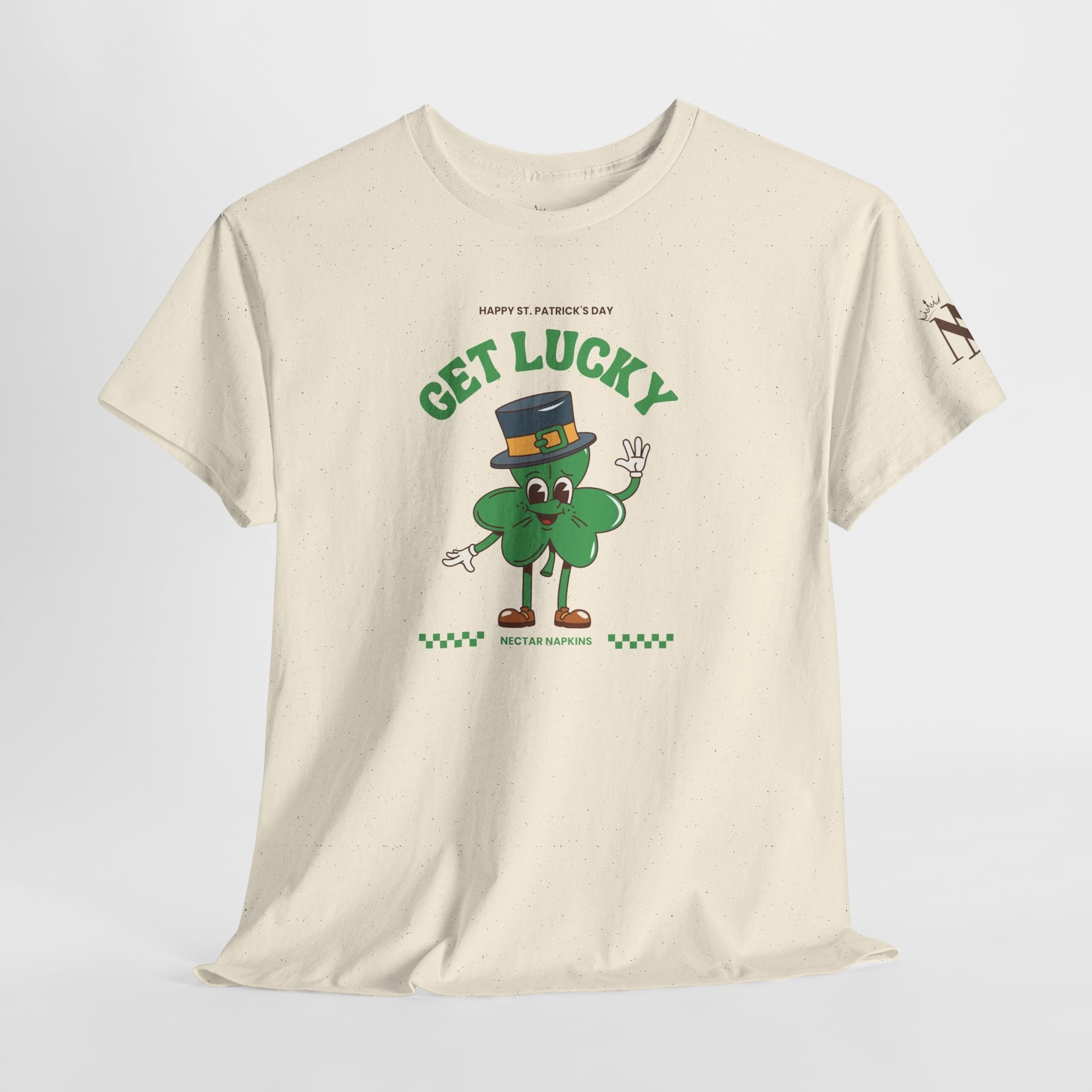 Get Lucky Shamrock St. Patrick’s Day | Mix & Match Cotton Unisex Fun-Flirty Lovers’ T-Shirts