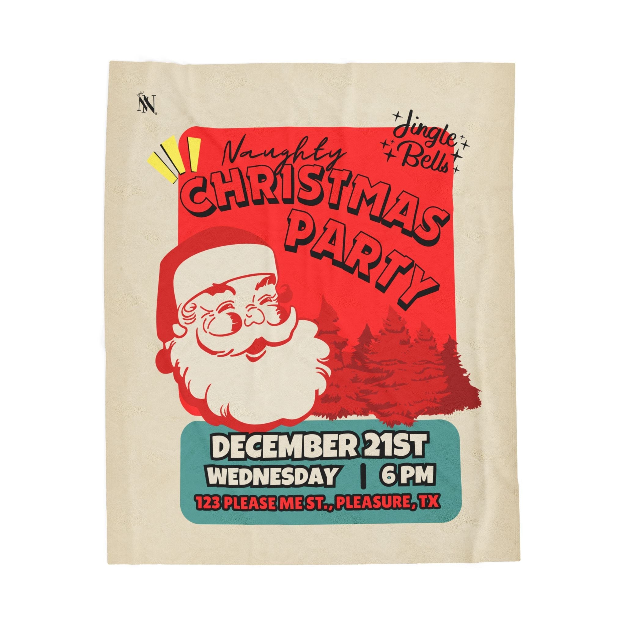 Naughty Christmas Party | Mix & Match Fun-Flirty Lovers’ Blankets