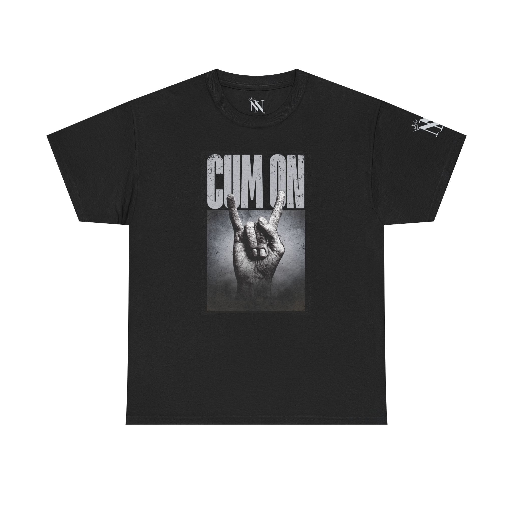 Cum On Horns | Mix & Match Cotton Unisex Fun-Flirty Lovers’ T-Shirts