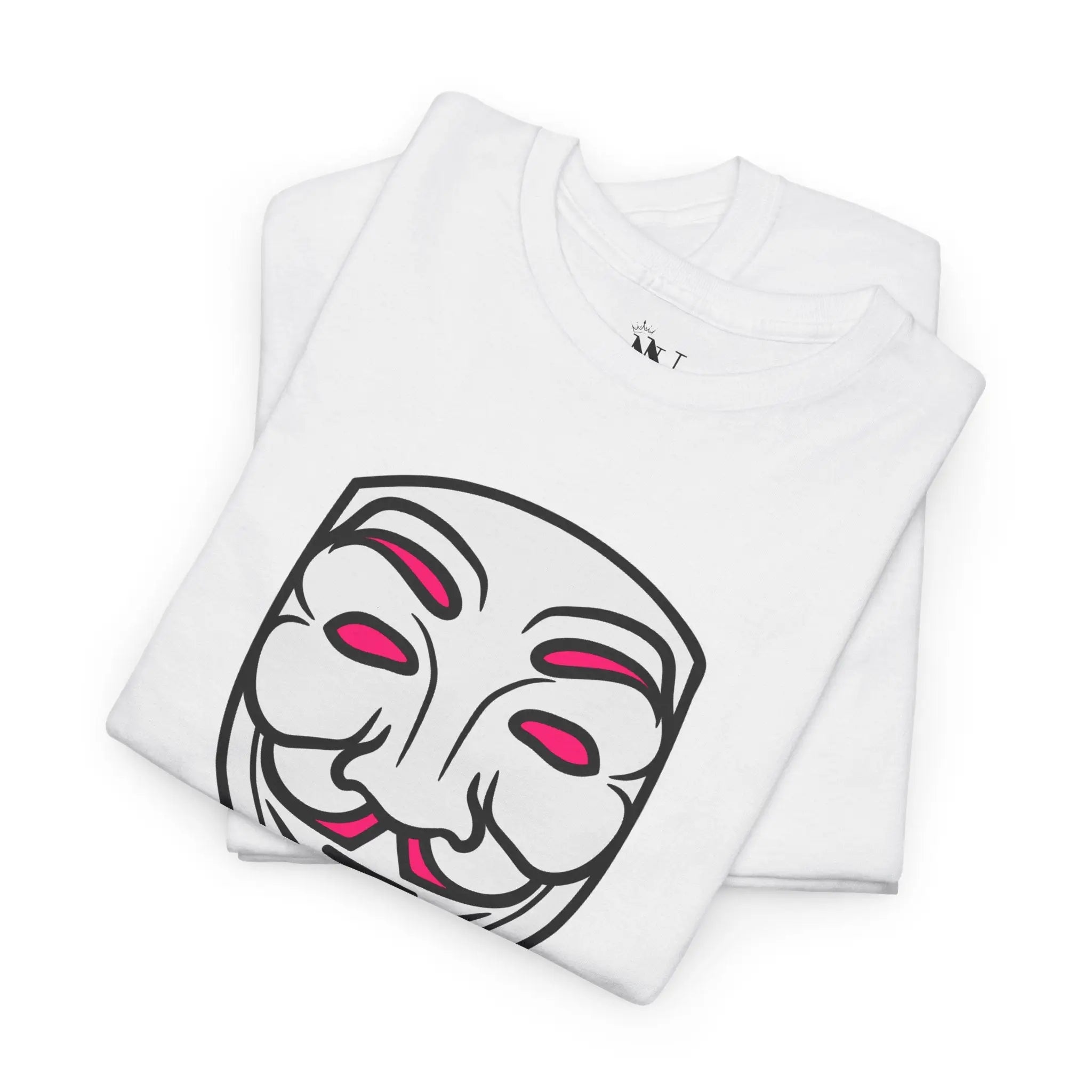 V for Vendetta Mask | Mix & Match Cotton Unisex Fun-Flirty Lovers’ T-Shirts