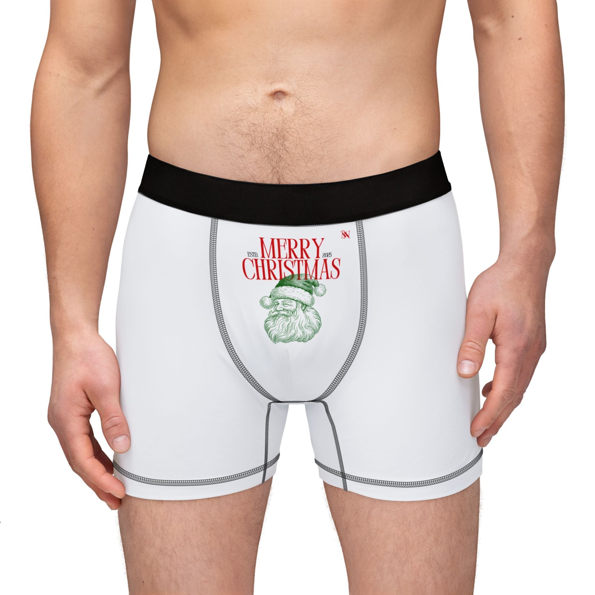 Merry Christmas 2025 | Mix & Match Men’s Fun-Flirty Lovers’ Boxer Briefs