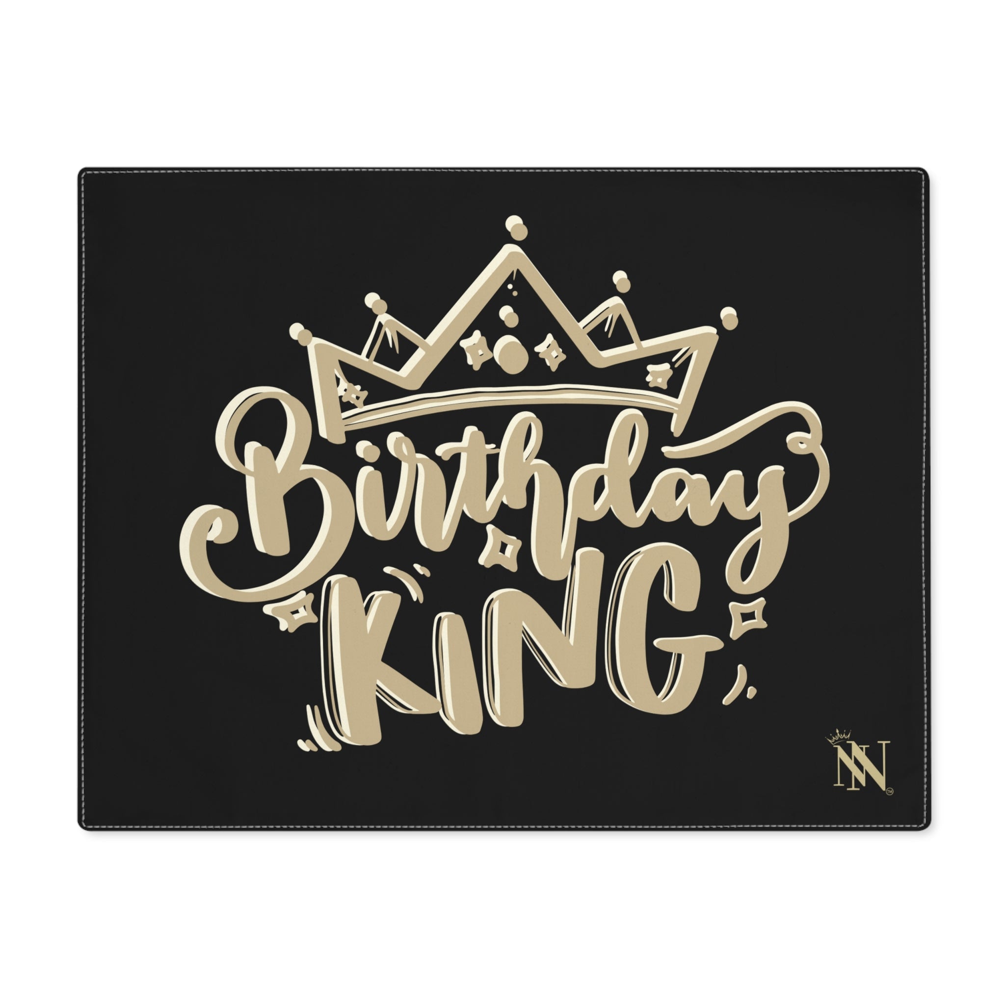 Gold Crown Birthday King | Mix & Match Playful Fun-Flirty Lovers’ Toy Mats