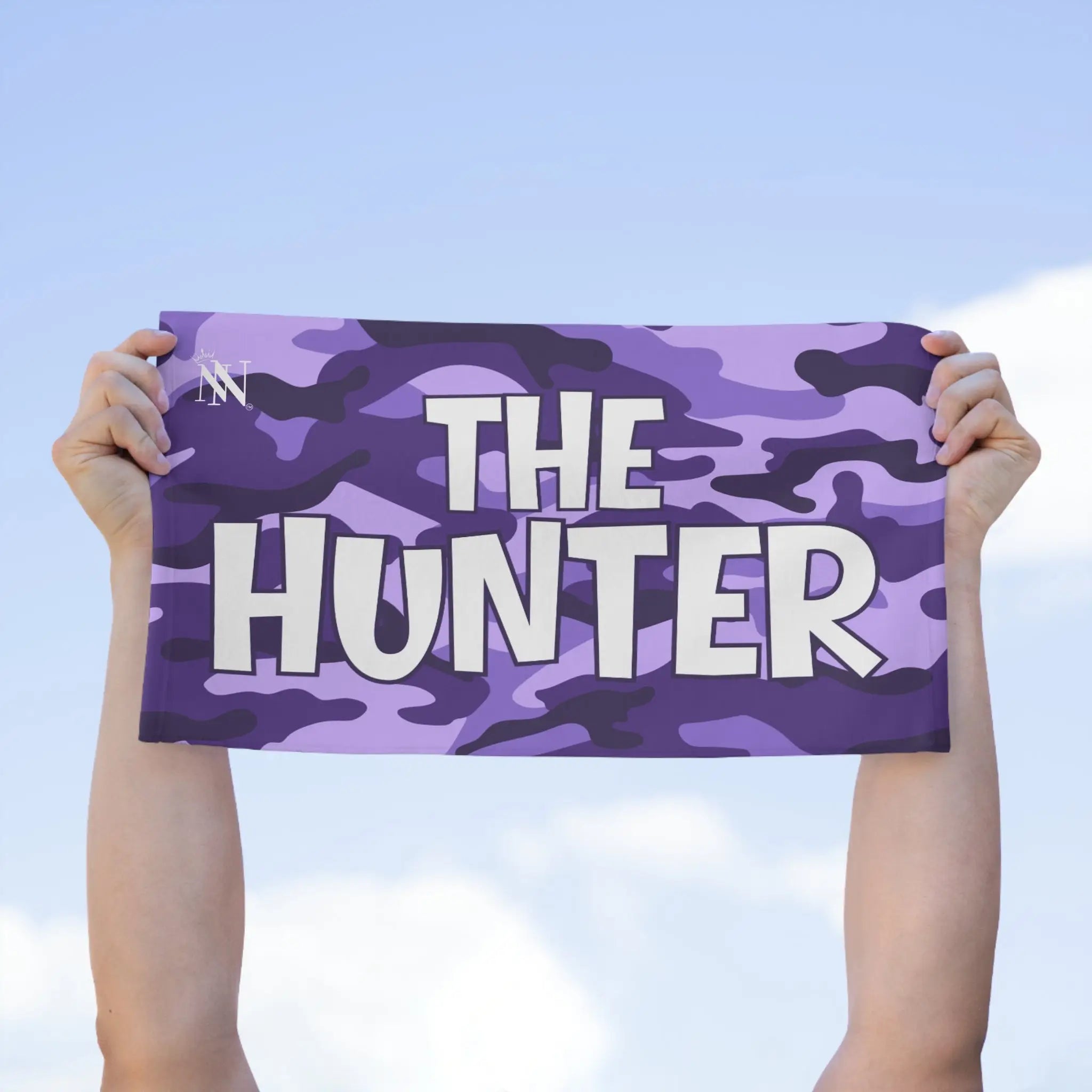 The Hunter Purple Camo Sex Towel