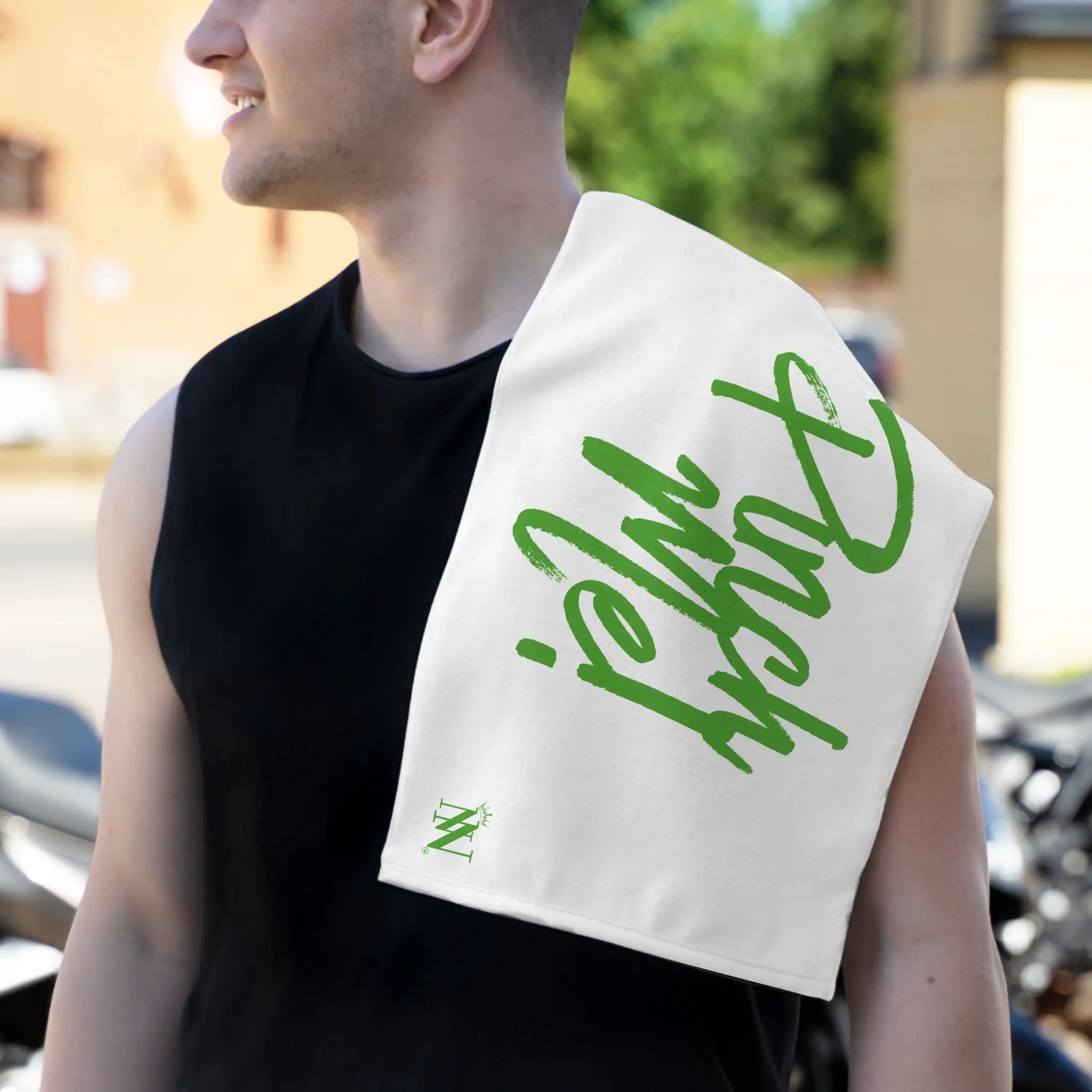 Pinch Me! Irish Green | Mix & Match Soft Fun-Flirty Lovers’ Towels