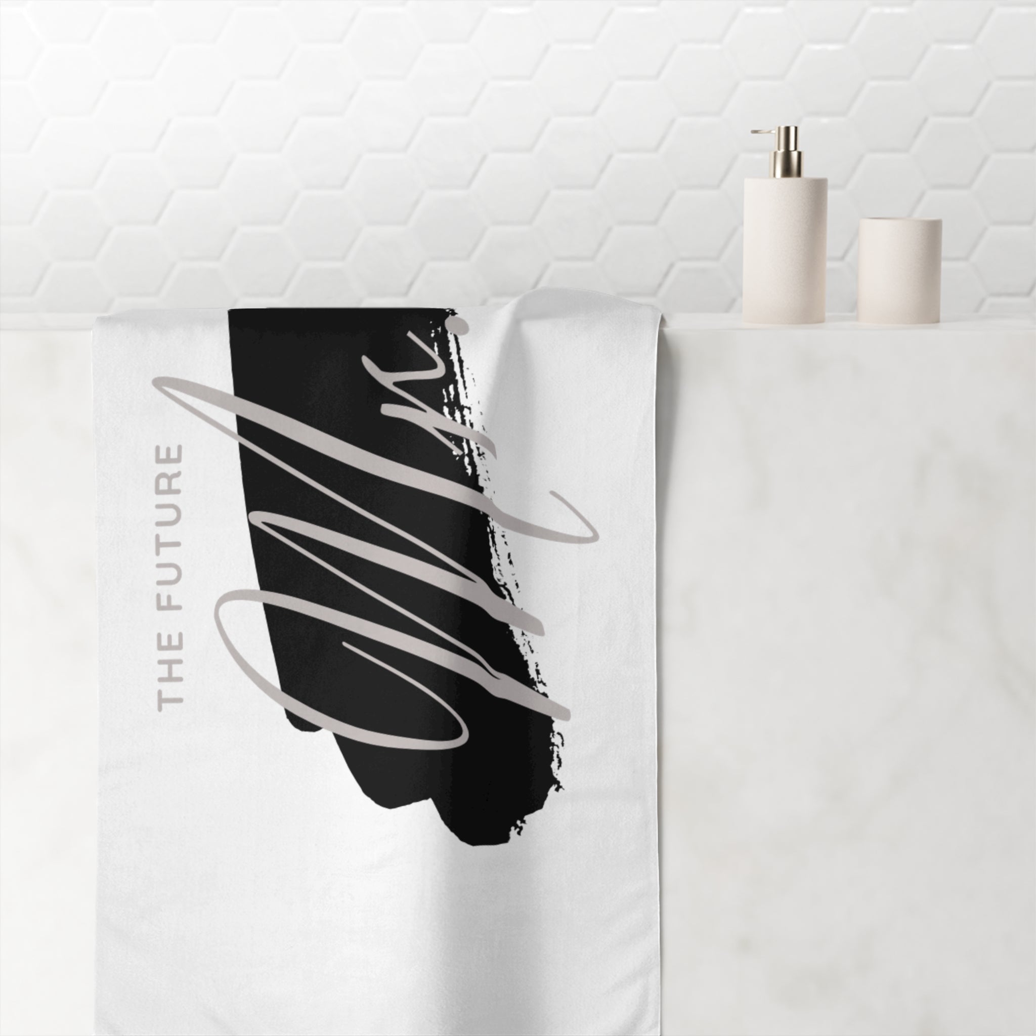 The Future Mr. Naughty Beach Towel