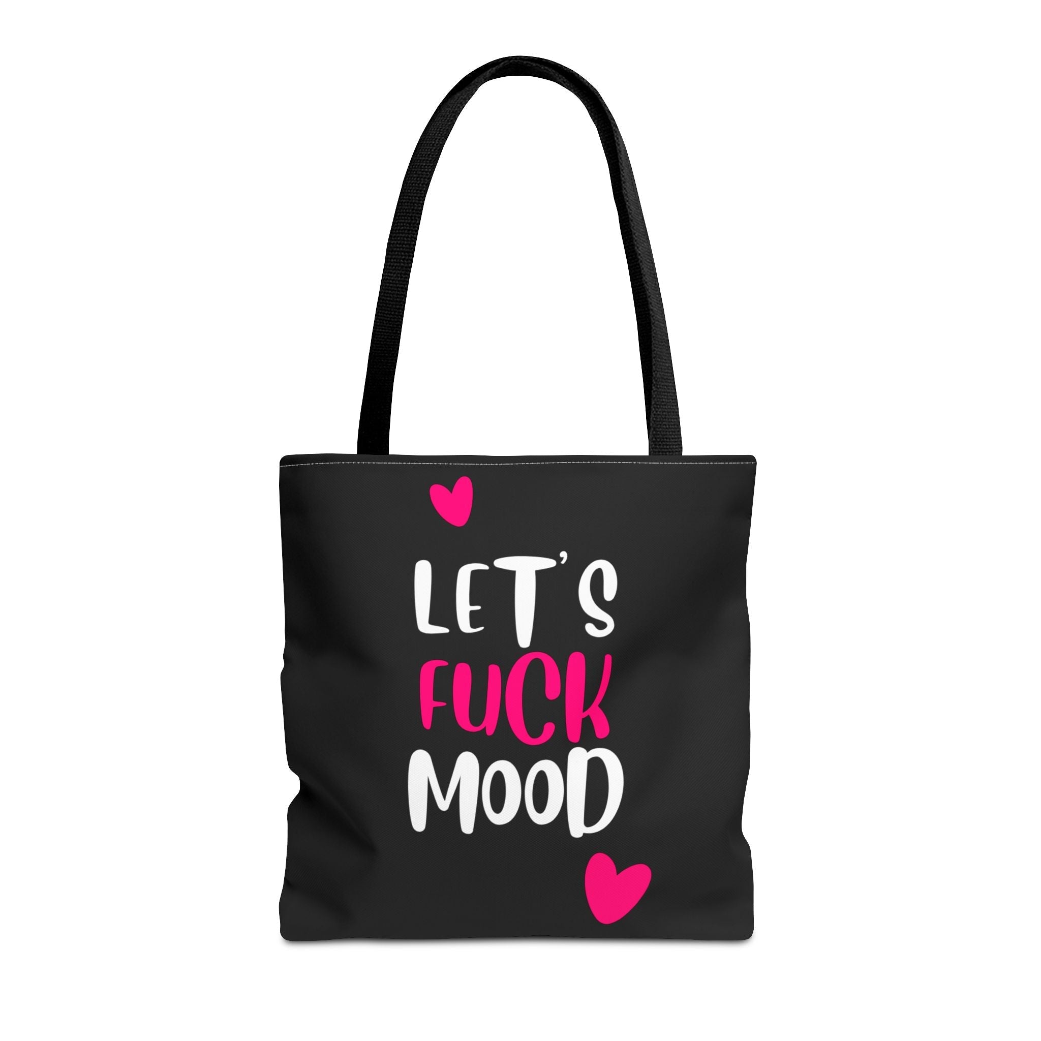 Letās Fuck Mood Hearts Tote Bag