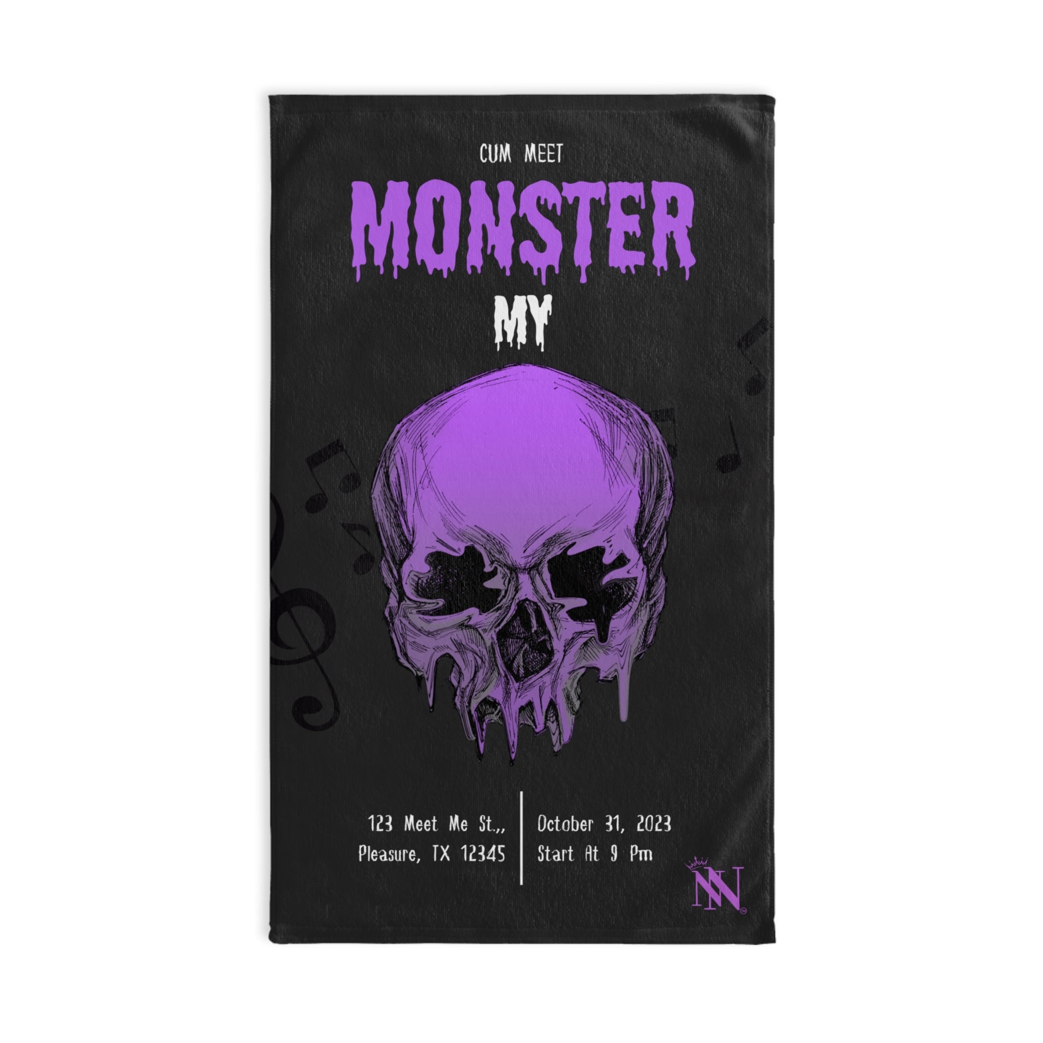 Meet My Monster Halloween | Mix & Match Original Fun-Flirty Lovers’ Towels