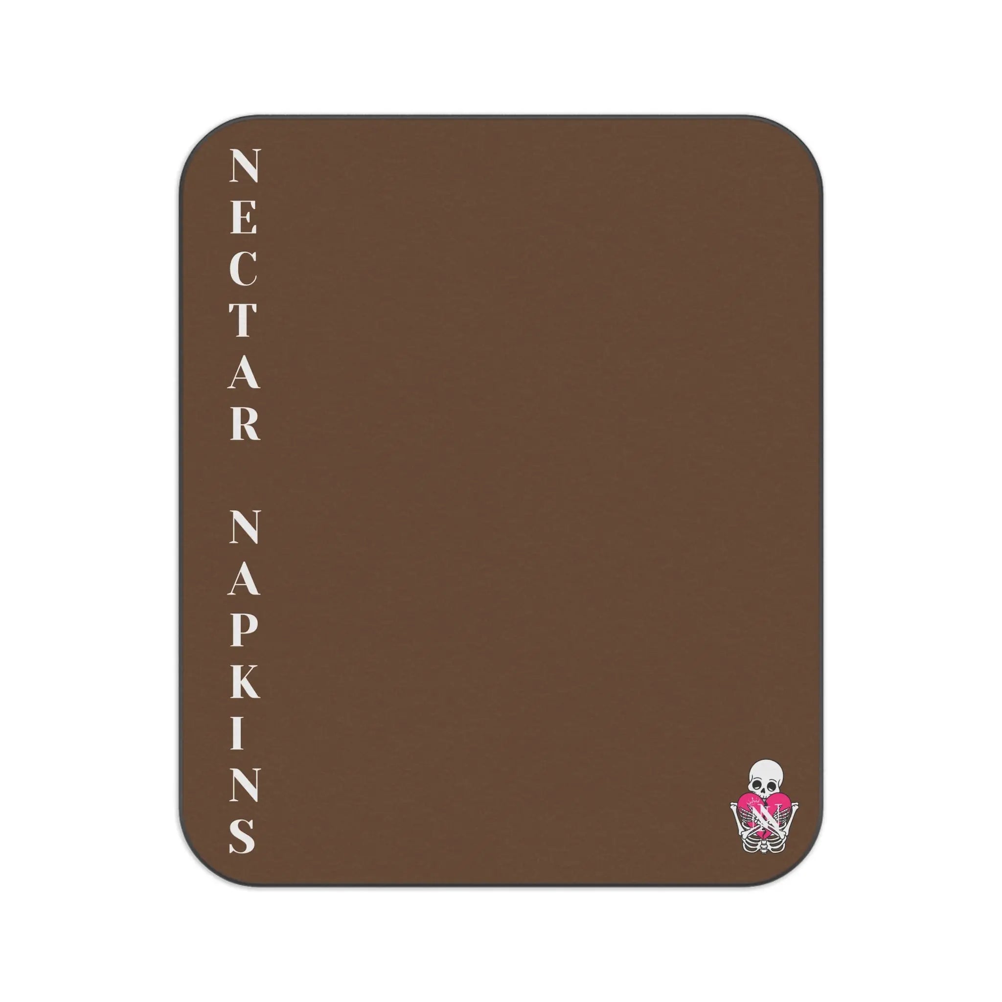 Nectar Napkins Brand Brown Water-Resistant Sex Blanket